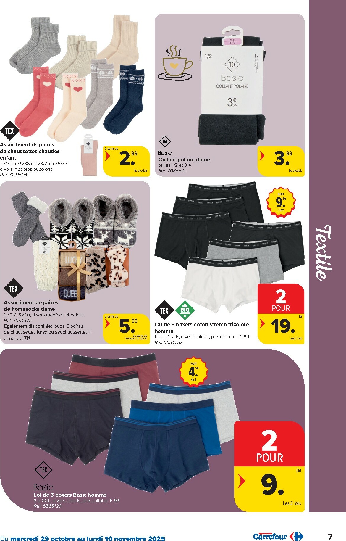 carrefour - De Carrefour Hypermarchés - Spécial Cocooning folder geldig vanaf 29/10 t/m 10/11 - page: 7