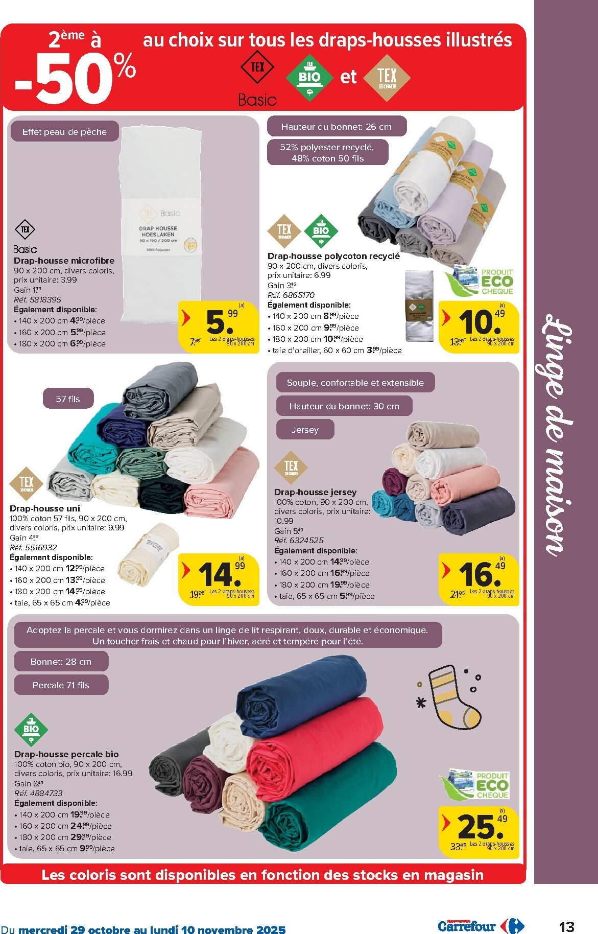 carrefour - De Carrefour Hypermarchés - Spécial Cocooning folder geldig vanaf 29/10 t/m 10/11 - page: 13