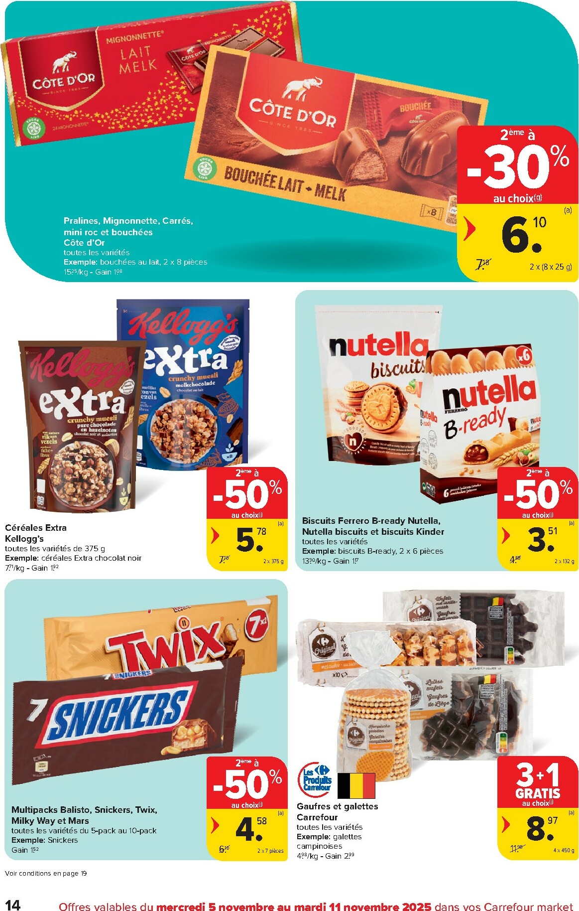 carrefour - De Carrefour Market folder geldig vanaf 05/11 t/m 11/11 - page: 14