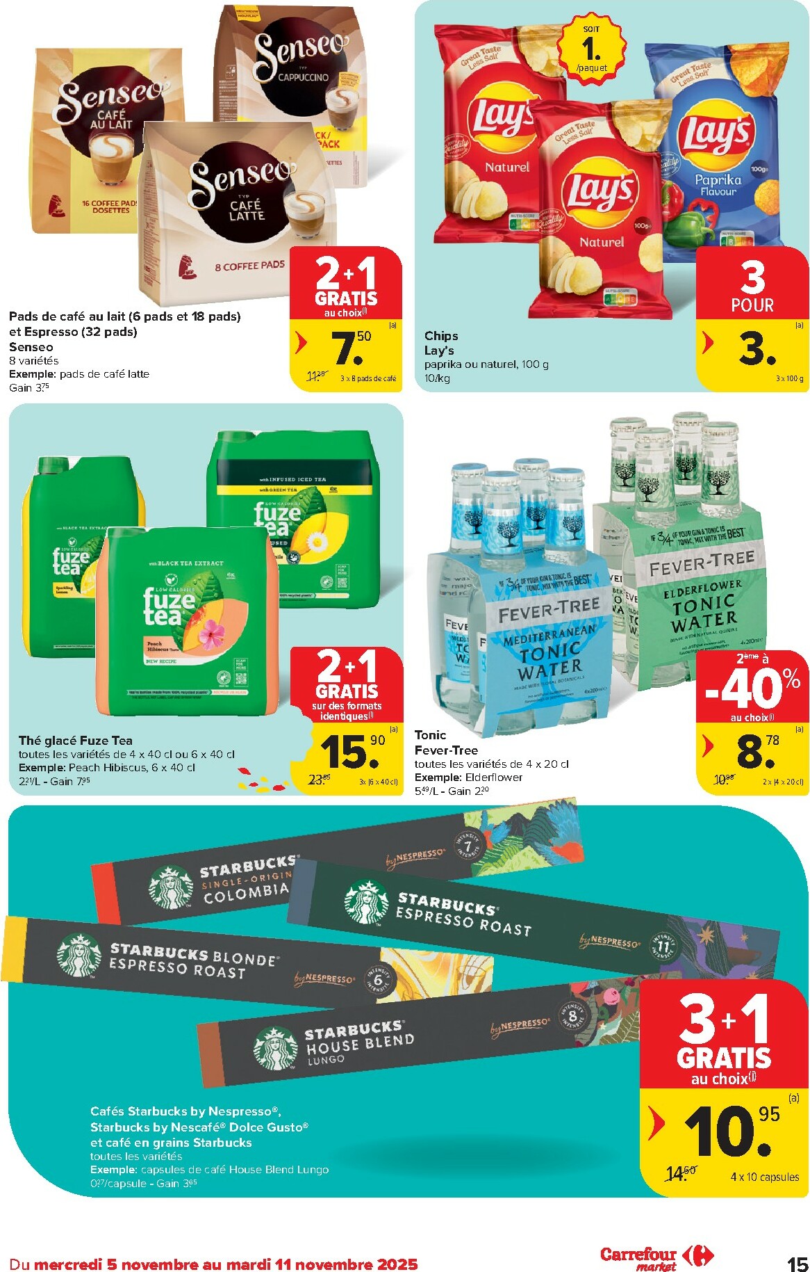 carrefour - De Carrefour Market folder geldig vanaf 05/11 t/m 11/11 - page: 15