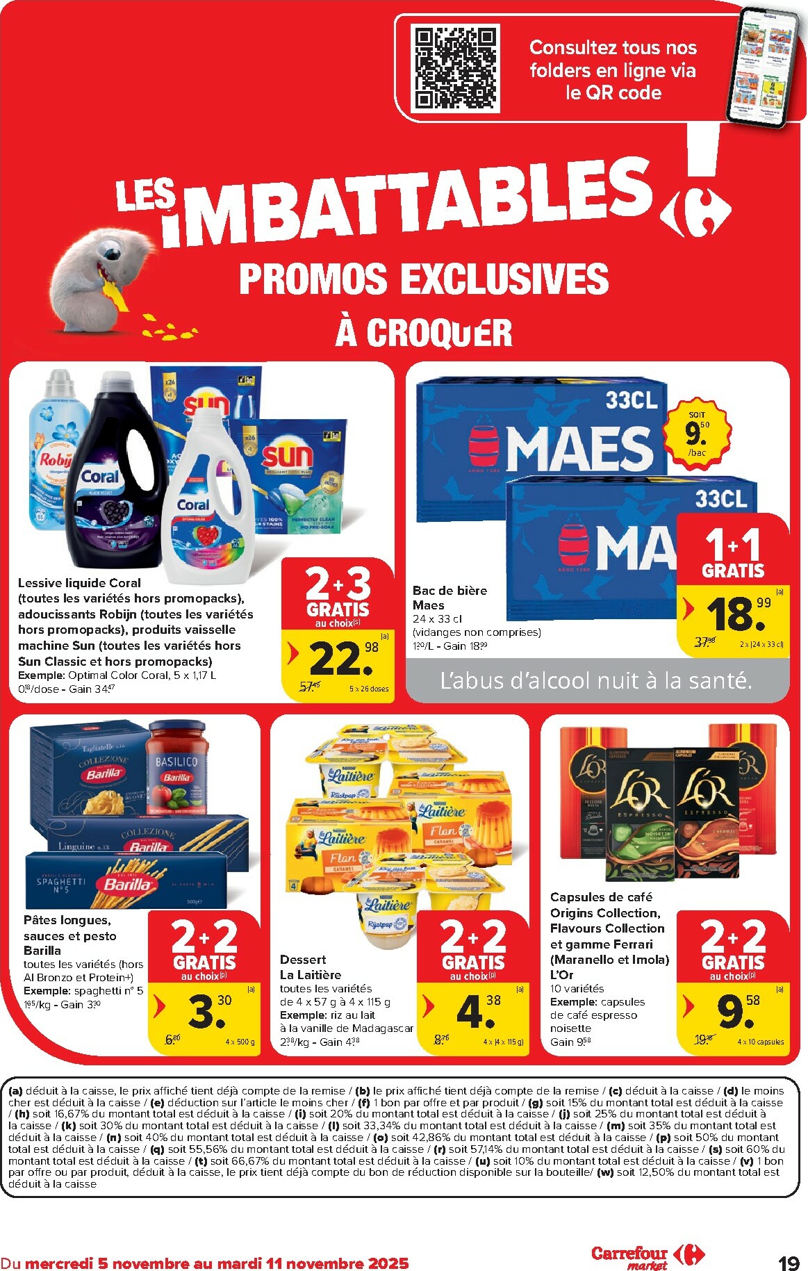 carrefour - De Carrefour Market folder geldig vanaf 05/11 t/m 11/11 - page: 19