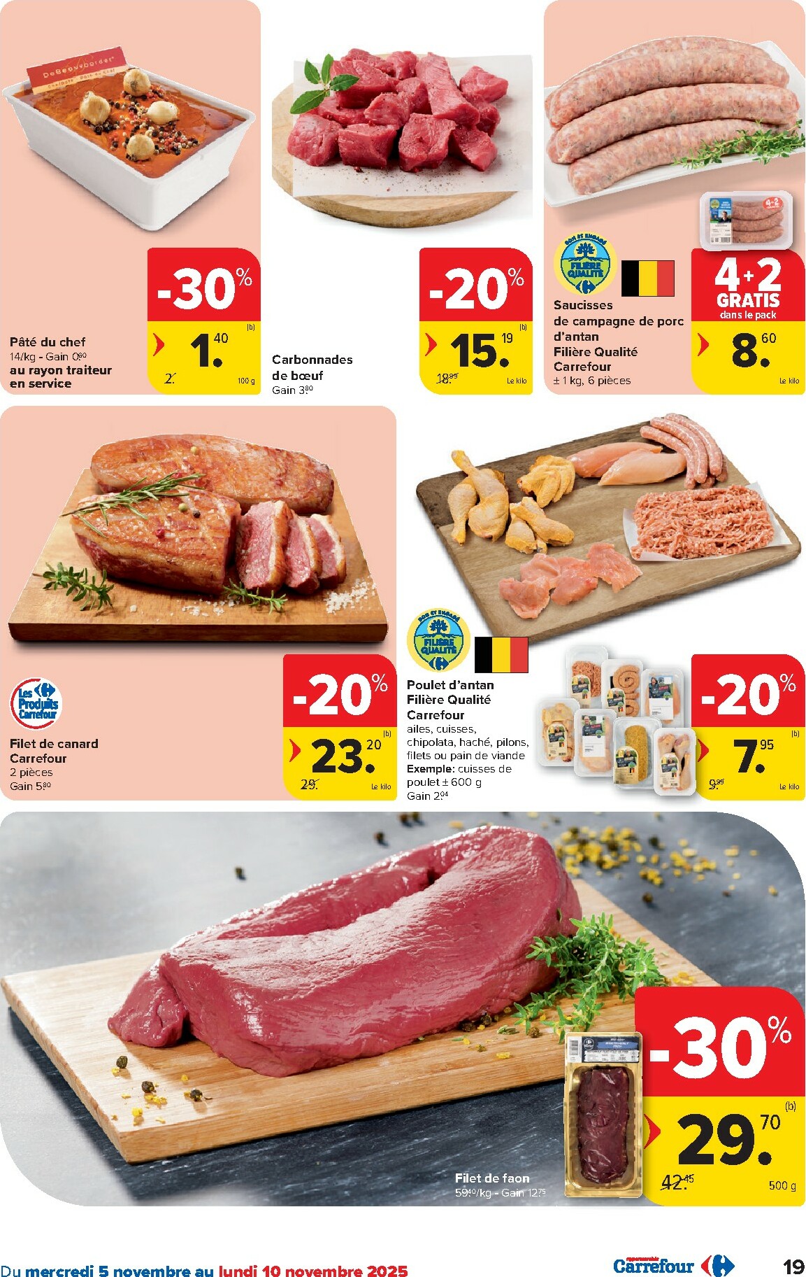 carrefour - De Carrefour - Hypermarchés folder geldig vanaf 05/11 t/m 17/11 - page: 19 carrefour - De Carrefour - Hypermarchés folder geldig vanaf 05/11 t/m 17/11 - page: 19