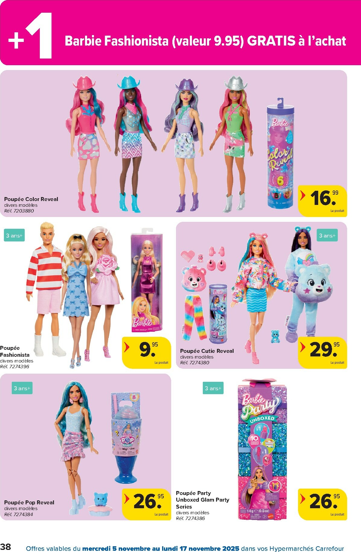 carrefour - De Carrefour - Hypermarchés folder geldig vanaf 05/11 t/m 17/11 - page: 38 carrefour - De Carrefour - Hypermarchés folder geldig vanaf 05/11 t/m 17/11 - page: 38