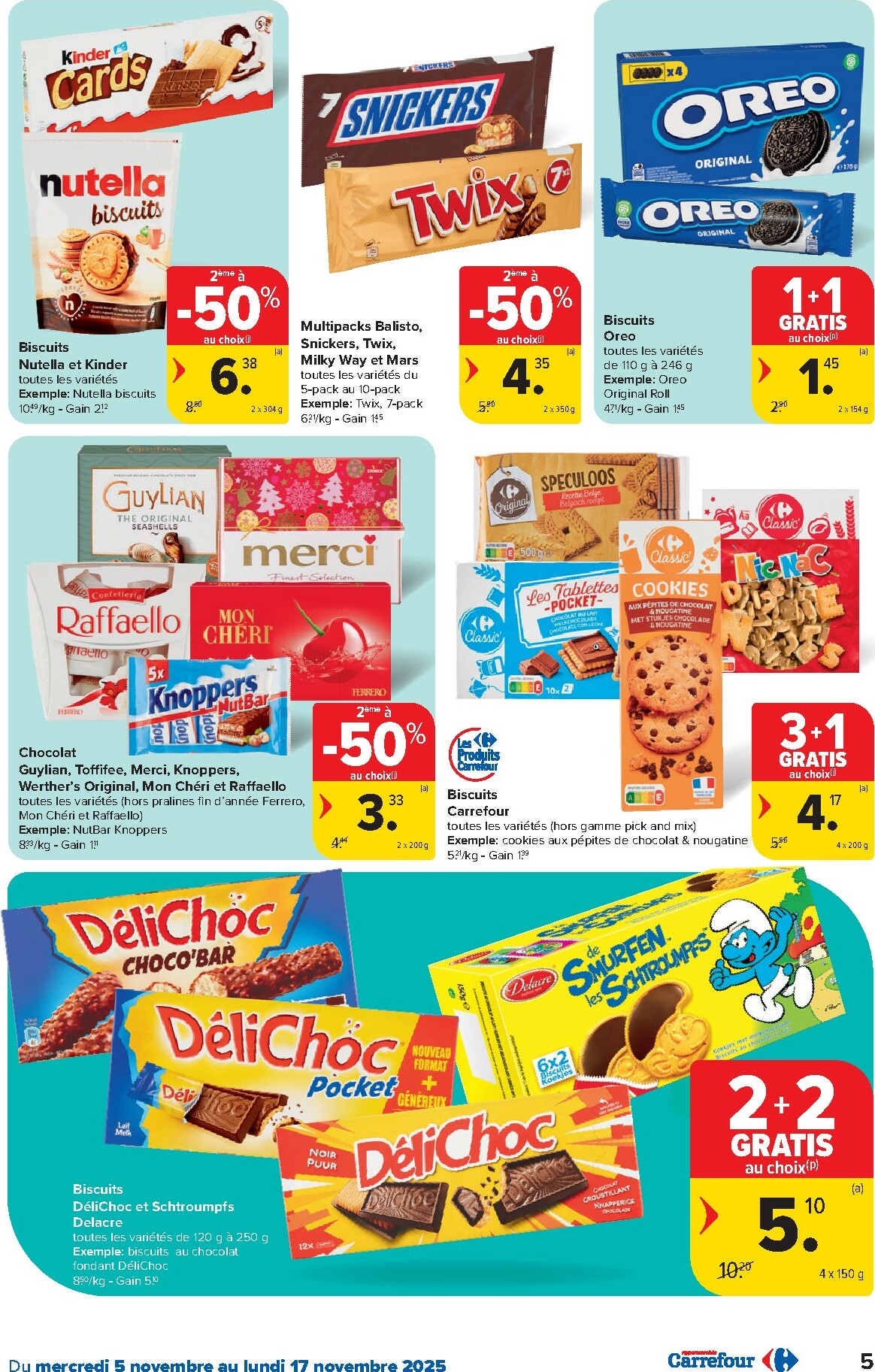carrefour - De Carrefour - Hypermarchés folder geldig vanaf 05/11 t/m 17/11 - page: 5 carrefour - De Carrefour - Hypermarchés folder geldig vanaf 05/11 t/m 17/11 - page: 5