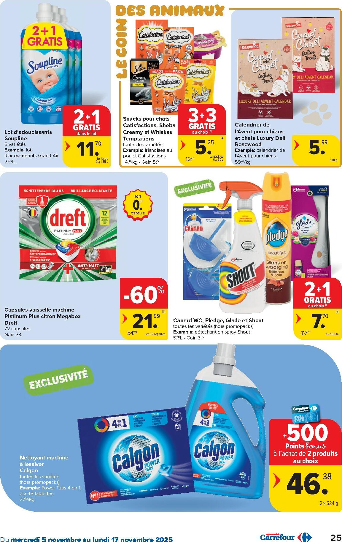 carrefour - De Carrefour - Hypermarchés folder geldig vanaf 05/11 t/m 17/11 - page: 25 carrefour - De Carrefour - Hypermarchés folder geldig vanaf 05/11 t/m 17/11 - page: 25