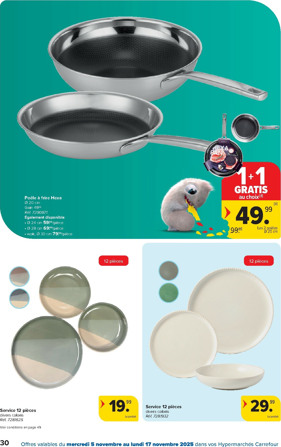 carrefour - De Carrefour - Hypermarchés folder geldig vanaf 05/11 t/m 17/11 - page: 30 carrefour - De Carrefour - Hypermarchés folder geldig vanaf 05/11 t/m 17/11 - page: 30