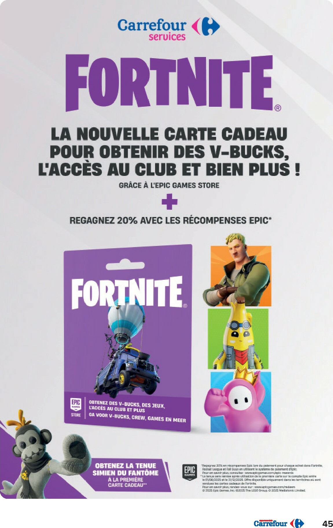 carrefour - De Carrefour - Hypermarchés folder geldig vanaf 05/11 t/m 17/11 - page: 45 carrefour - De Carrefour - Hypermarchés folder geldig vanaf 05/11 t/m 17/11 - page: 45