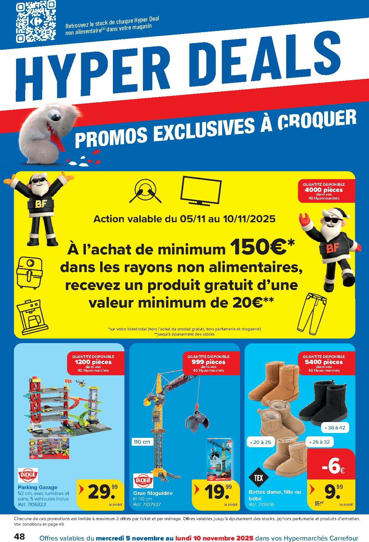 carrefour - De Carrefour - Hypermarchés folder geldig vanaf 05/11 t/m 17/11 - page: 48 carrefour - De Carrefour - Hypermarchés folder geldig vanaf 05/11 t/m 17/11 - page: 48
