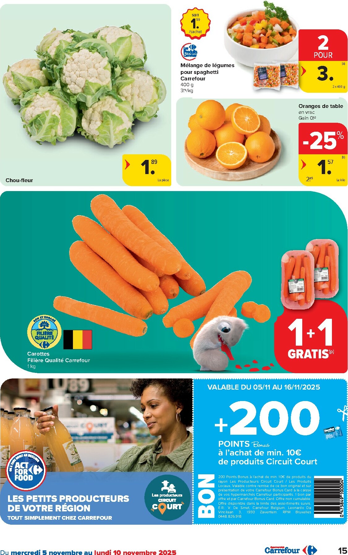carrefour - De Carrefour - Hypermarchés folder geldig vanaf 05/11 t/m 17/11 - page: 15 carrefour - De Carrefour - Hypermarchés folder geldig vanaf 05/11 t/m 17/11 - page: 15