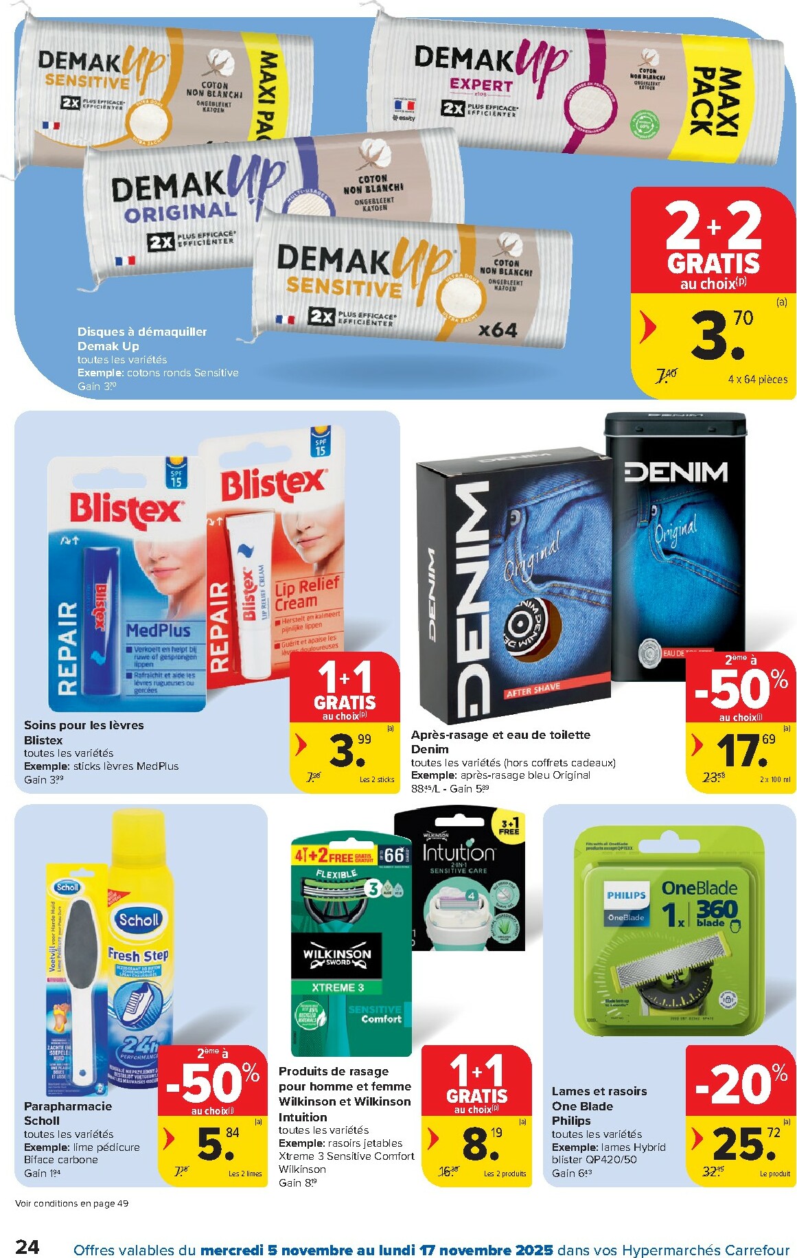carrefour - De Carrefour - Hypermarchés folder geldig vanaf 05/11 t/m 17/11 - page: 24 carrefour - De Carrefour - Hypermarchés folder geldig vanaf 05/11 t/m 17/11 - page: 24
