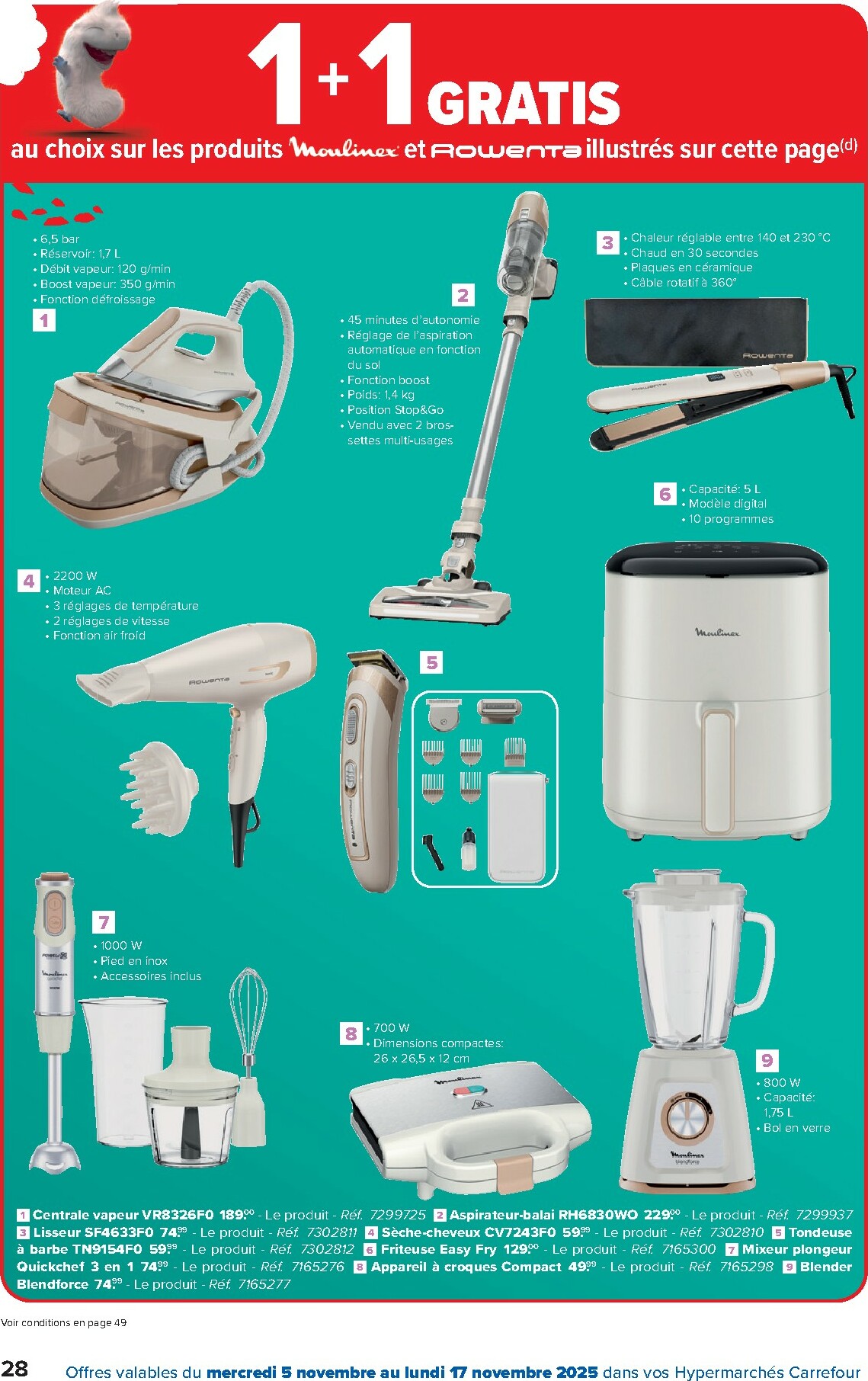 carrefour - De Carrefour - Hypermarchés folder geldig vanaf 05/11 t/m 17/11 - page: 28 carrefour - De Carrefour - Hypermarchés folder geldig vanaf 05/11 t/m 17/11 - page: 28