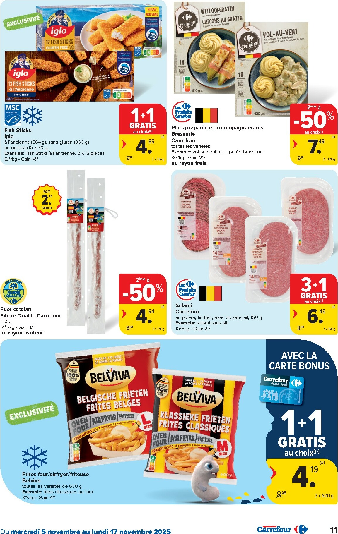 carrefour - De Carrefour - Hypermarchés folder geldig vanaf 05/11 t/m 17/11 - page: 11 carrefour - De Carrefour - Hypermarchés folder geldig vanaf 05/11 t/m 17/11 - page: 11