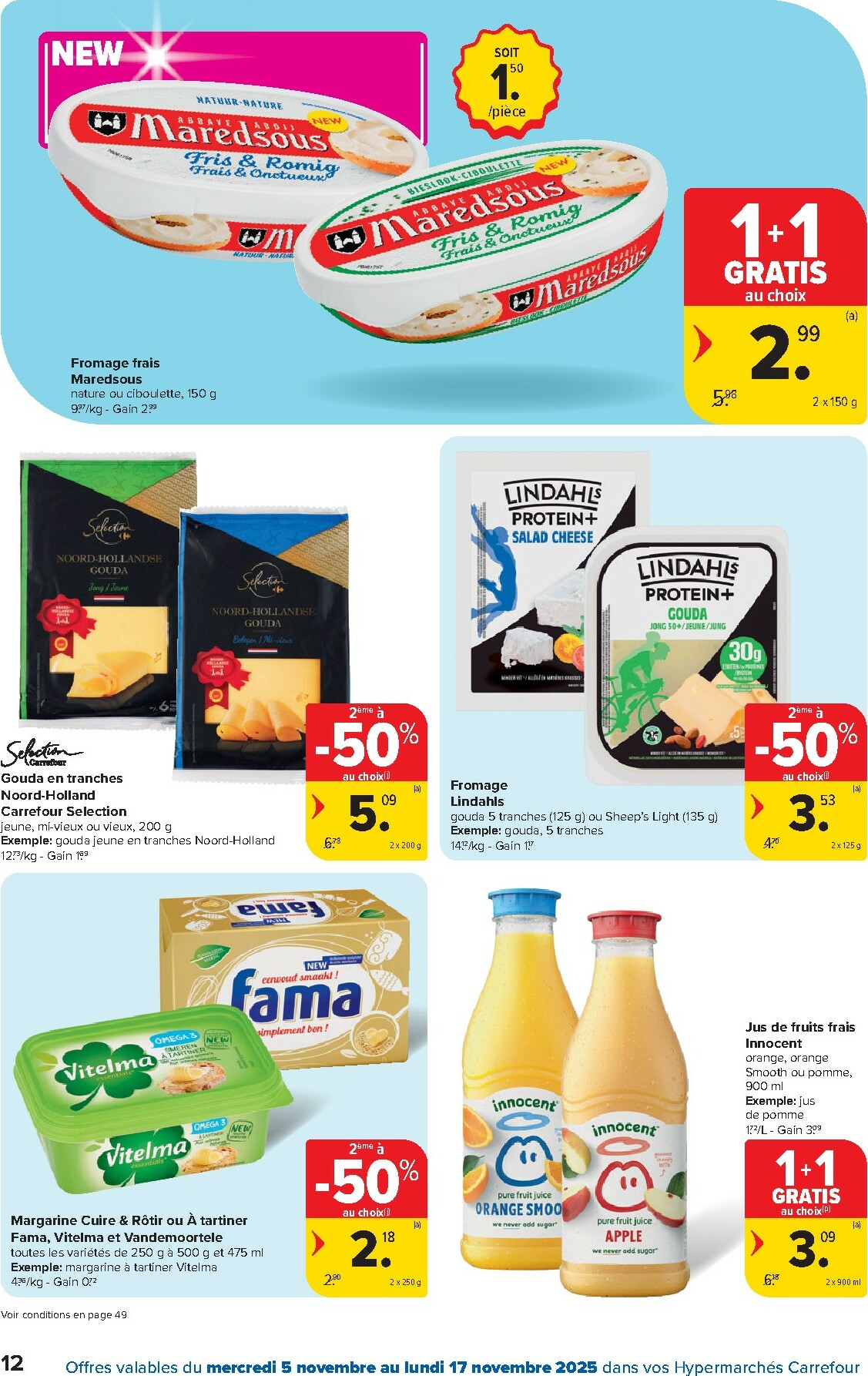 carrefour - De Carrefour - Hypermarchés folder geldig vanaf 05/11 t/m 17/11 - page: 12 carrefour - De Carrefour - Hypermarchés folder geldig vanaf 05/11 t/m 17/11 - page: 12
