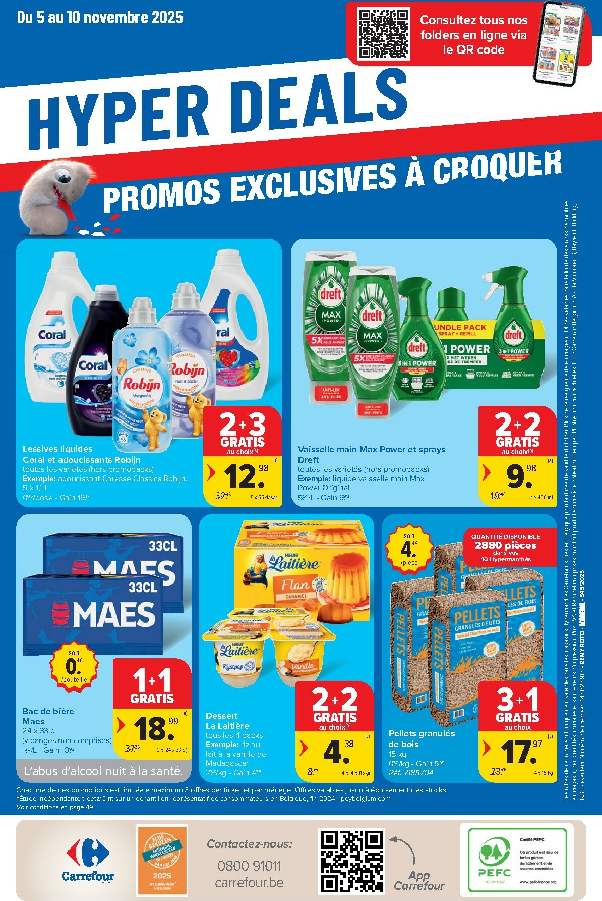 carrefour - De Carrefour - Hypermarchés folder geldig vanaf 05/11 t/m 17/11 - page: 50 carrefour - De Carrefour - Hypermarchés folder geldig vanaf 05/11 t/m 17/11 - page: 50