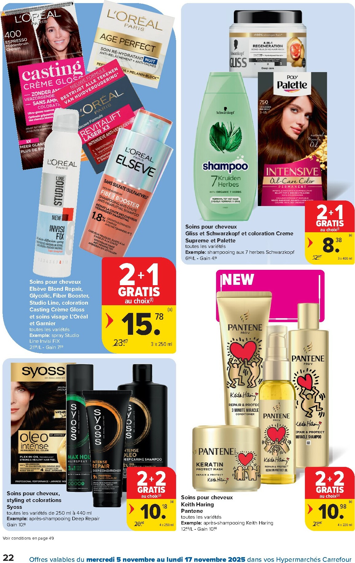 carrefour - De Carrefour - Hypermarchés folder geldig vanaf 05/11 t/m 17/11 - page: 22 carrefour - De Carrefour - Hypermarchés folder geldig vanaf 05/11 t/m 17/11 - page: 22