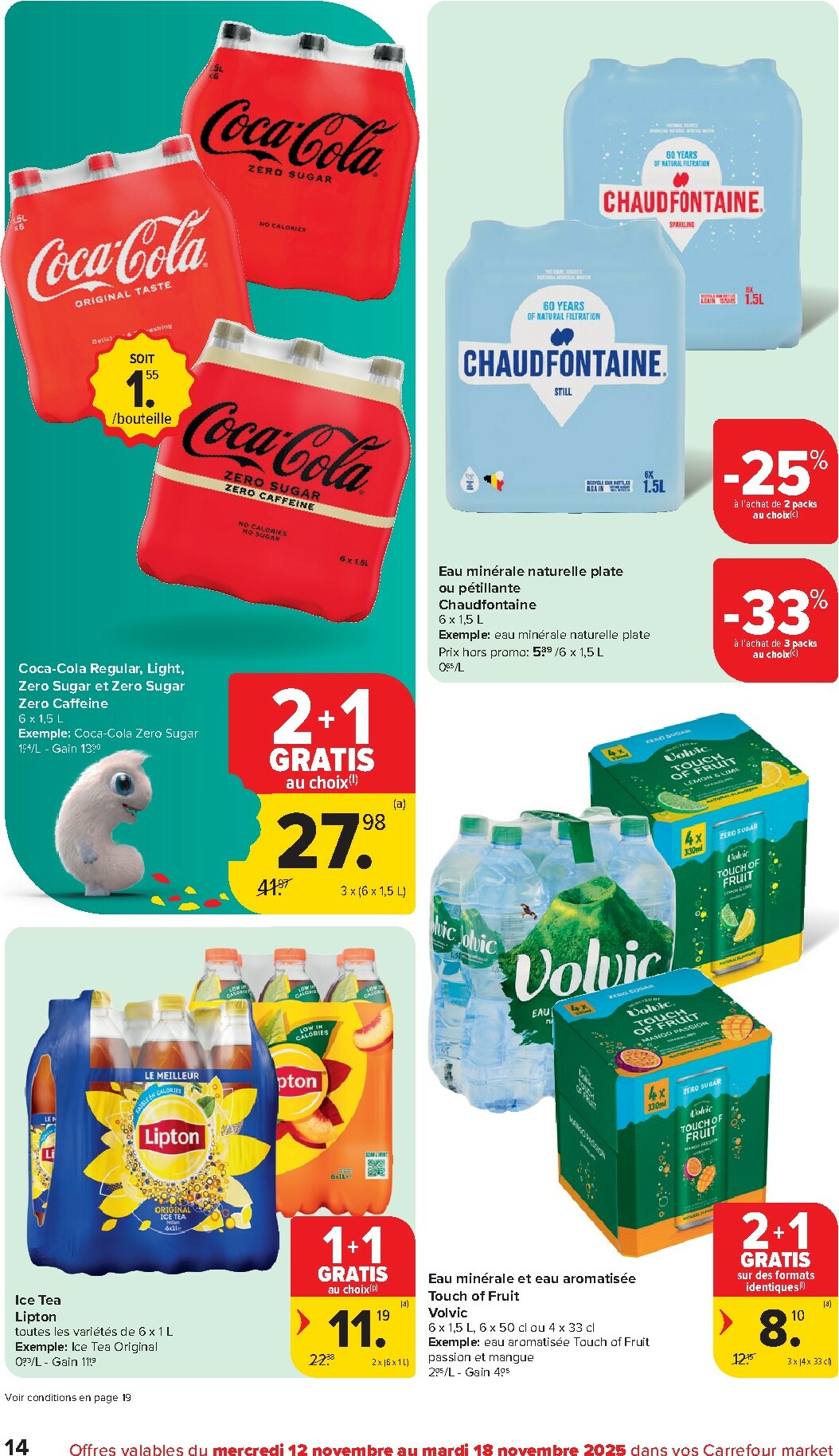 carrefour - De Carrefour Market folder geldig vanaf 12/11 t/m 18/11 - page: 14