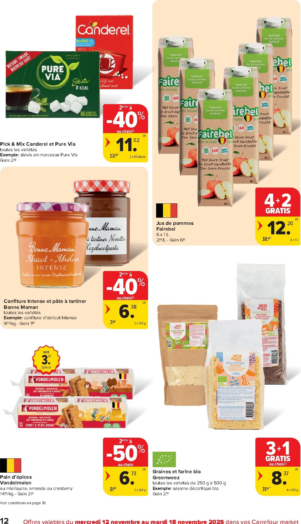 carrefour - De Carrefour Market folder geldig vanaf 12/11 t/m 18/11 - page: 12