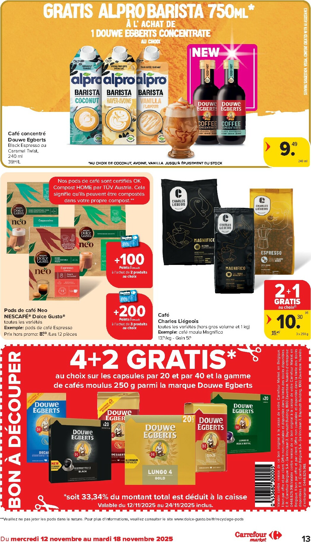 carrefour - De Carrefour Market folder geldig vanaf 12/11 t/m 18/11 - page: 13