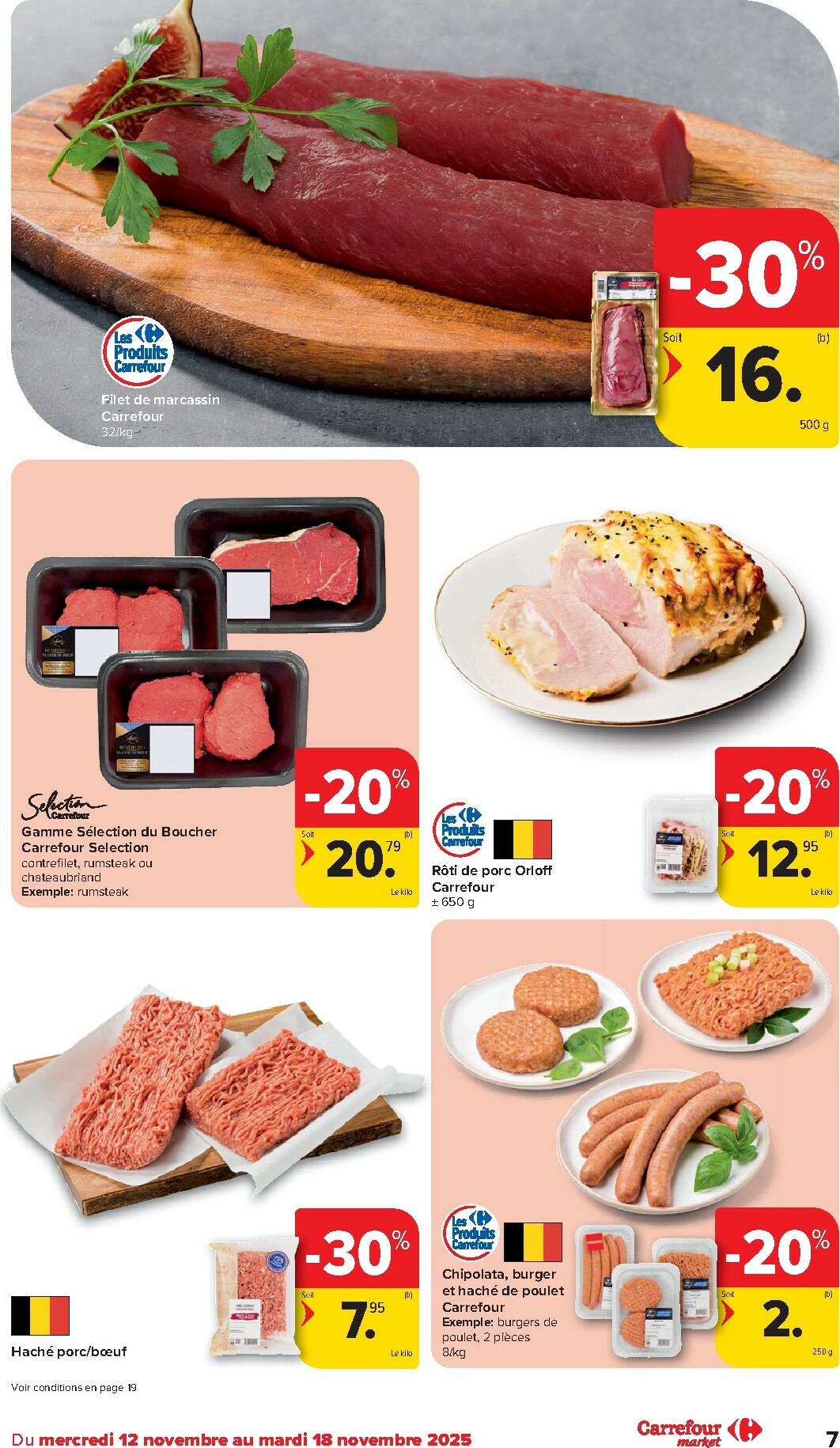 carrefour - De Carrefour Market folder geldig vanaf 12/11 t/m 18/11 - page: 7