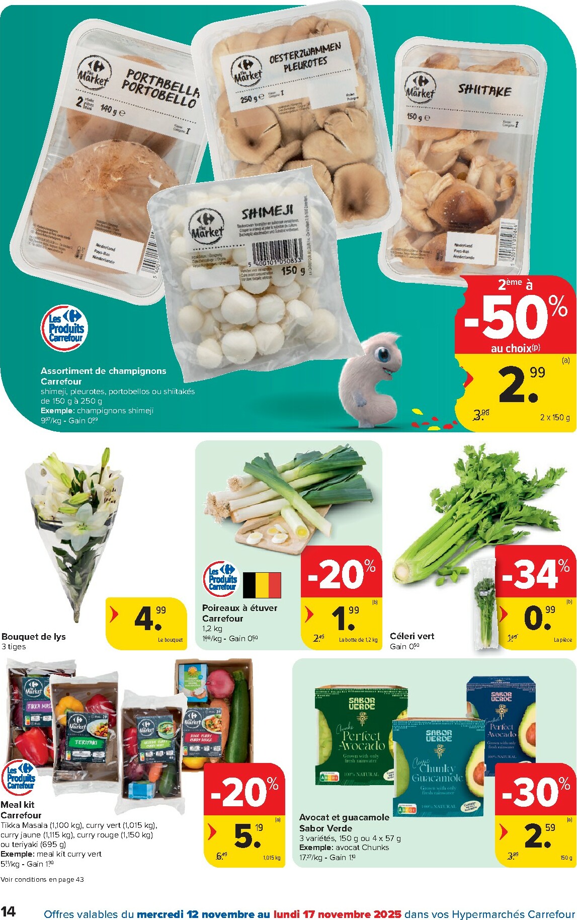 carrefour - De Carrefour Hypermarchés folder geldig vanaf 12/11 t/m 24/11 - page: 14