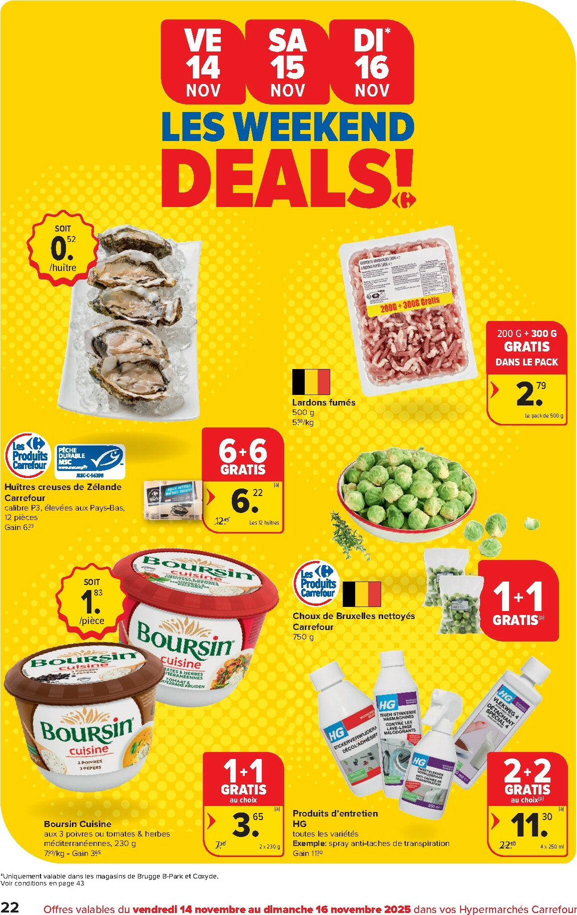 carrefour - De Carrefour Hypermarchés folder geldig vanaf 12/11 t/m 24/11 - page: 22