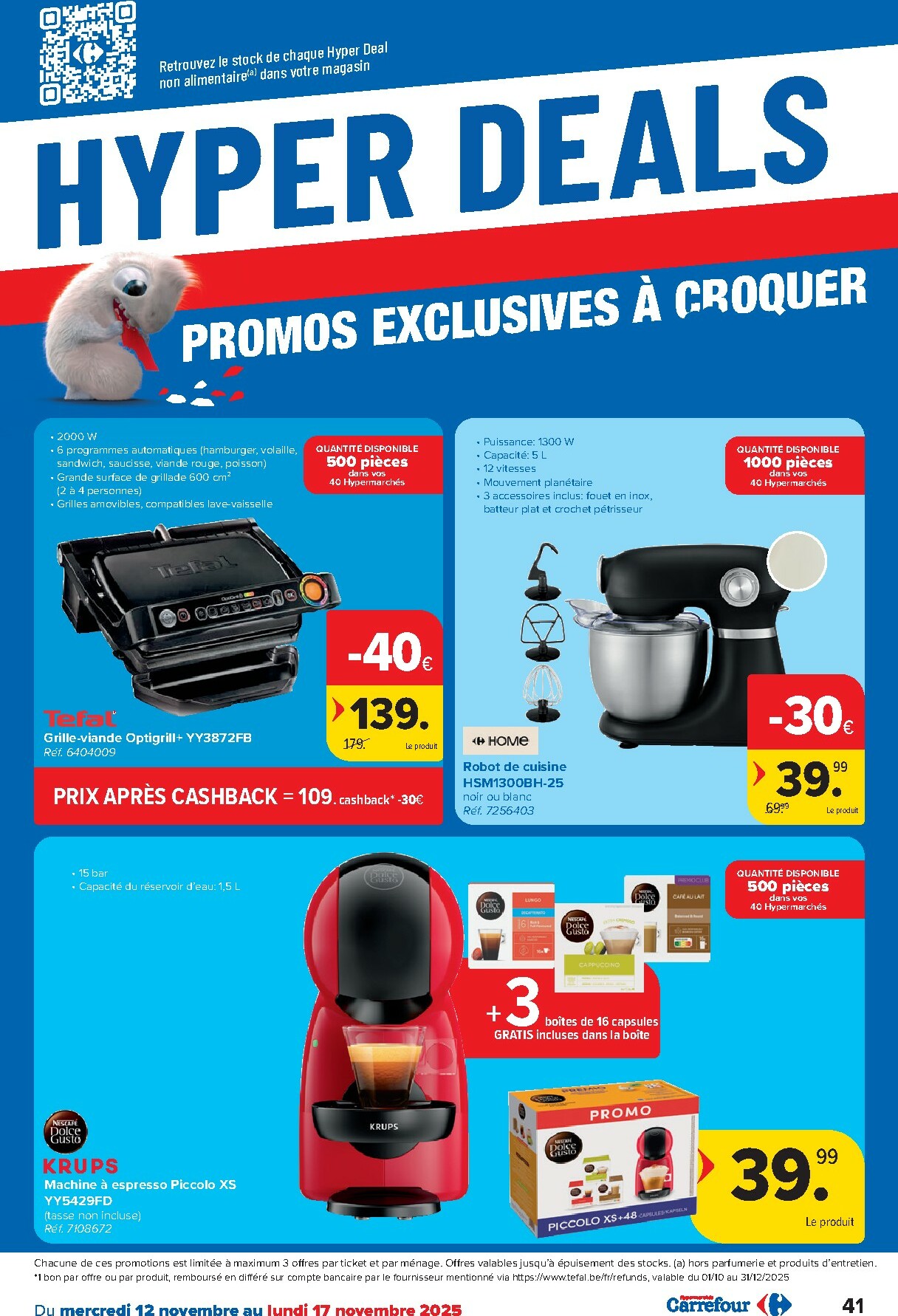 carrefour - De Carrefour Hypermarchés folder geldig vanaf 12/11 t/m 24/11 - page: 41