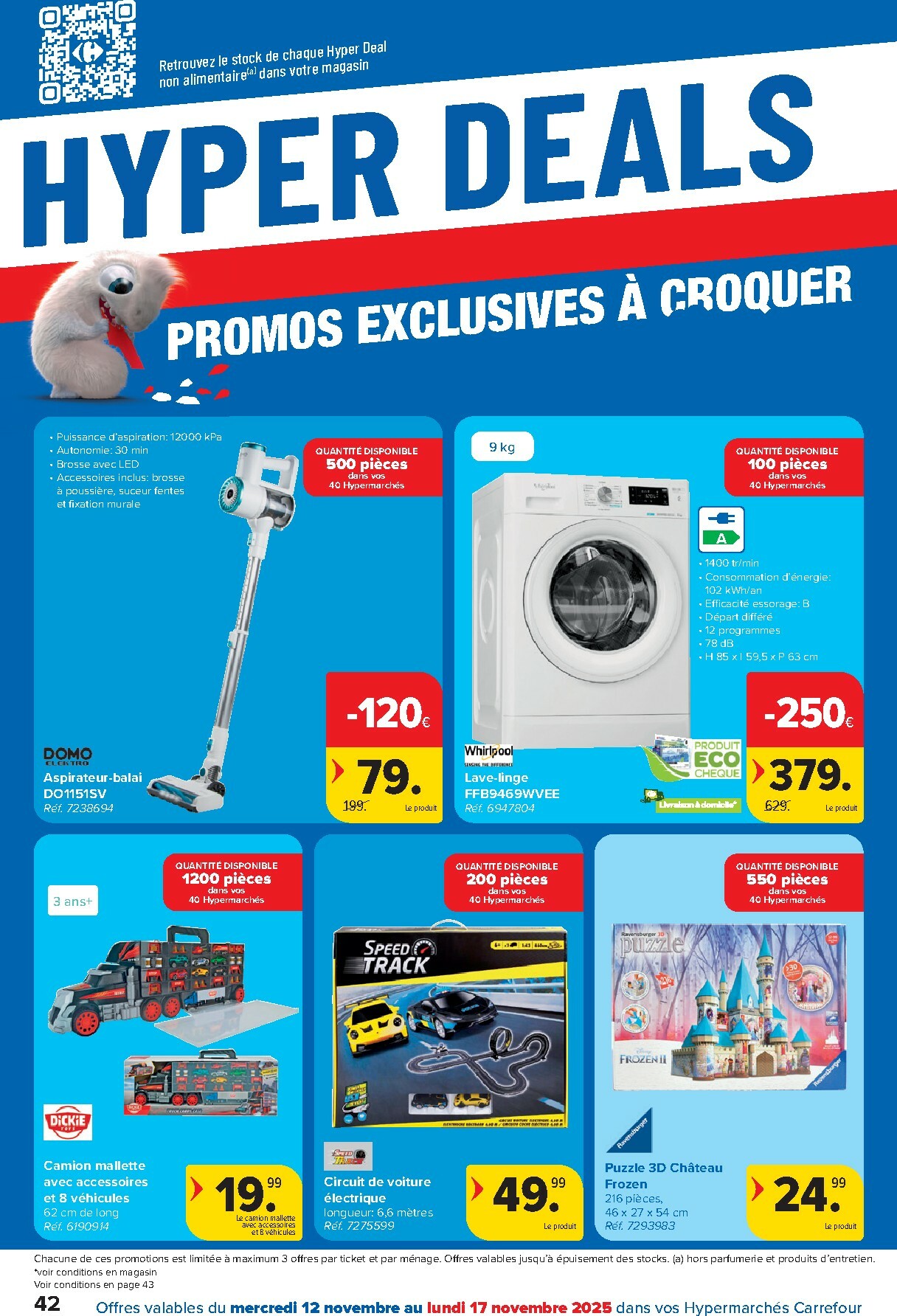 carrefour - De Carrefour Hypermarchés folder geldig vanaf 12/11 t/m 24/11 - page: 42