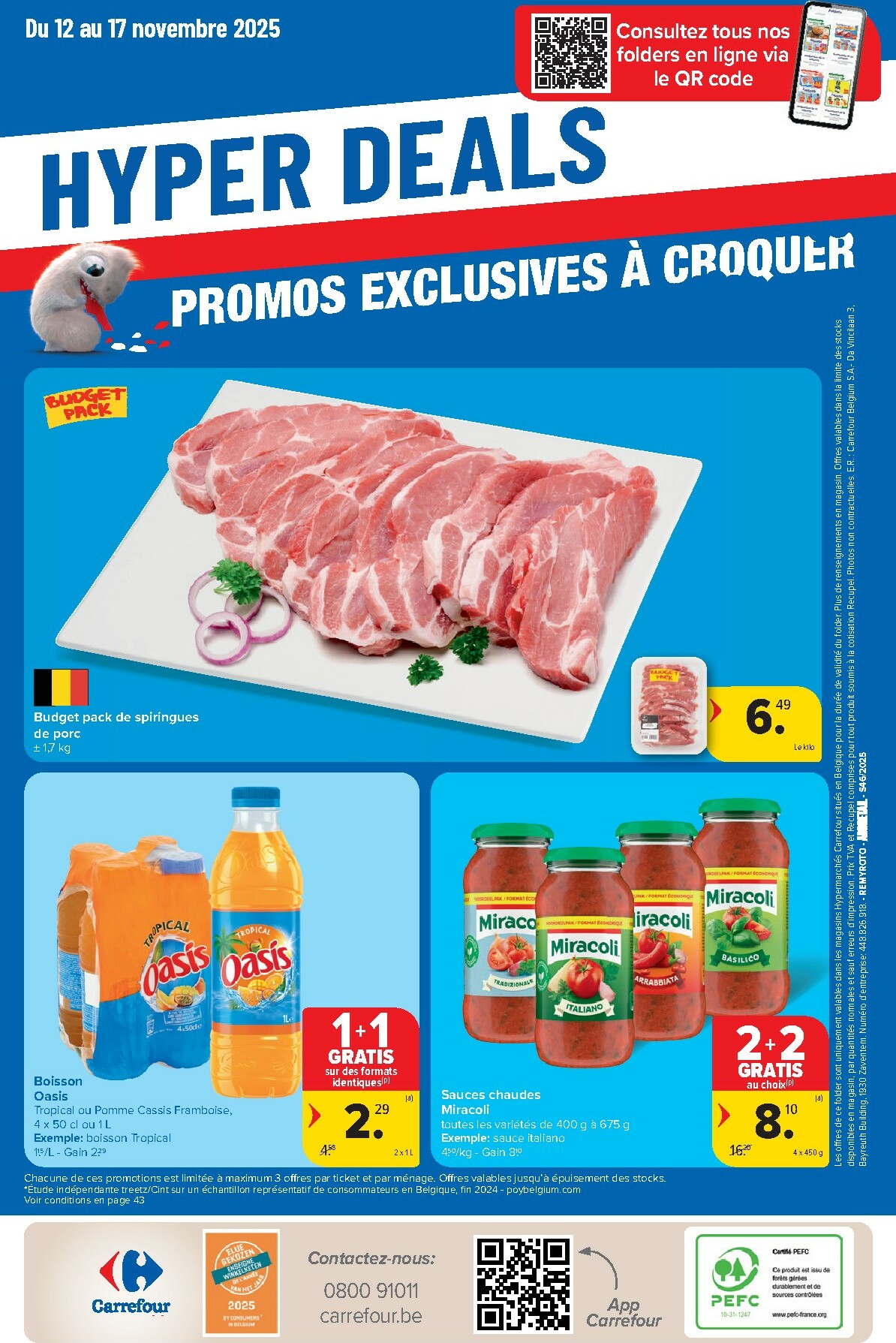 carrefour - De Carrefour Hypermarchés folder geldig vanaf 12/11 t/m 24/11 - page: 44