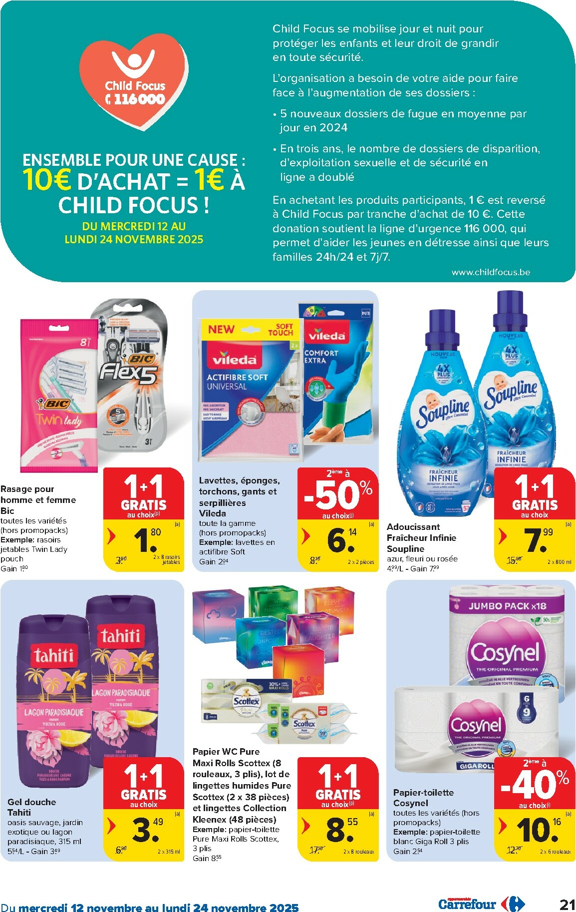 carrefour - De Carrefour Hypermarchés folder geldig vanaf 12/11 t/m 24/11 - page: 21
