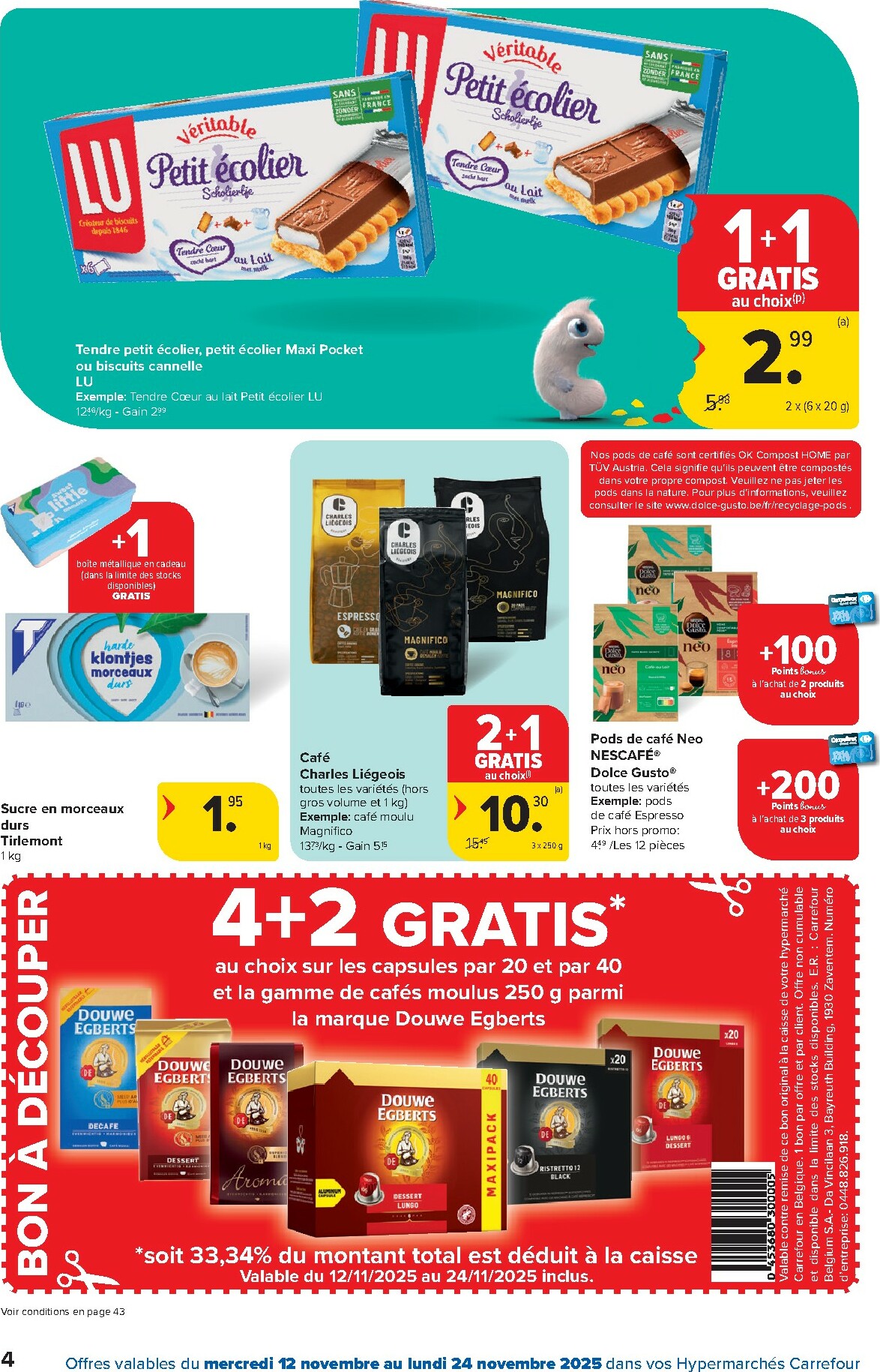 carrefour - De Carrefour Hypermarchés folder geldig vanaf 12/11 t/m 24/11 - page: 4