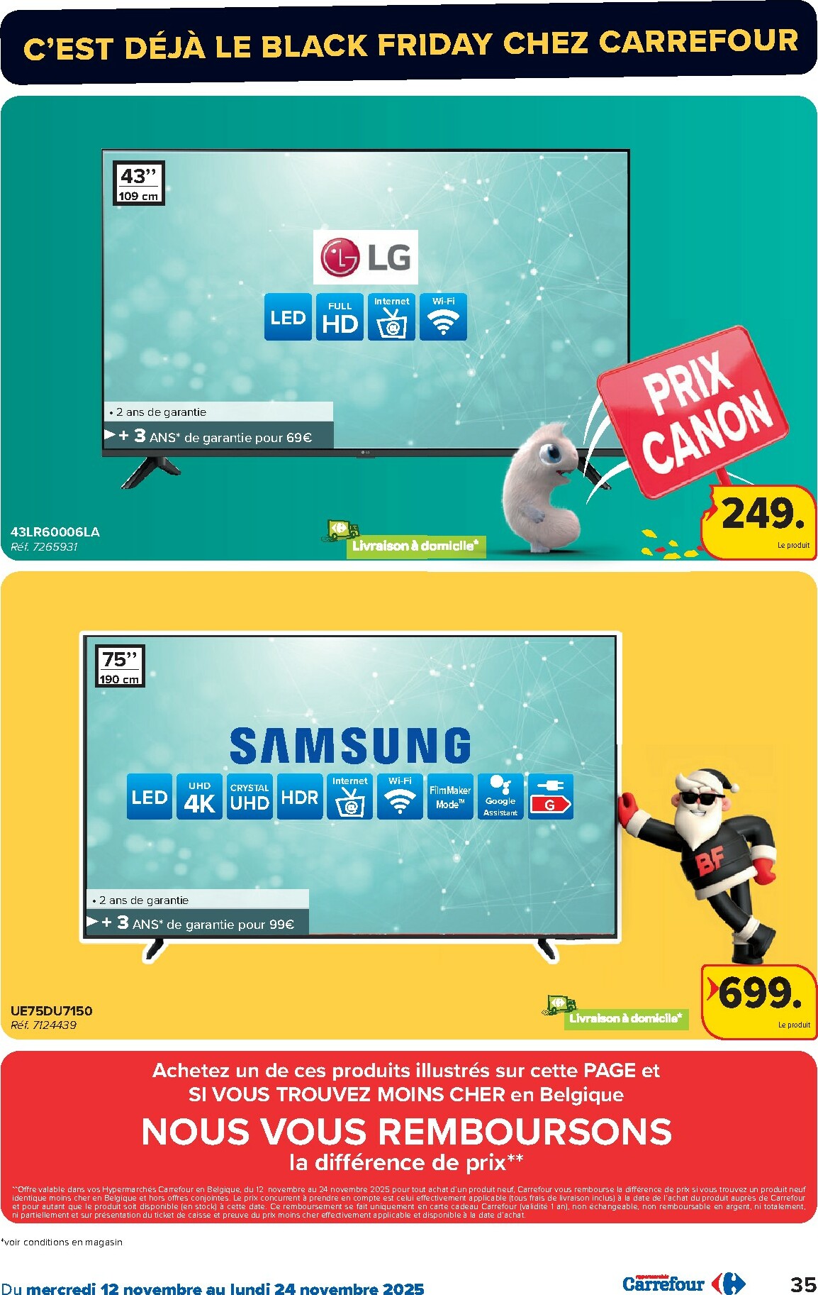 carrefour - De Carrefour Hypermarchés folder geldig vanaf 12/11 t/m 24/11 - page: 35