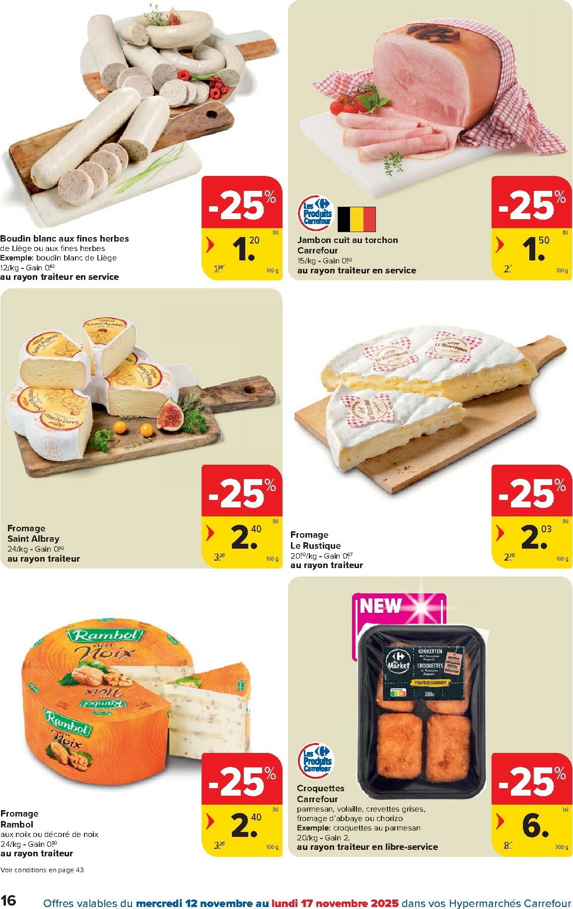 carrefour - De Carrefour Hypermarchés folder geldig vanaf 12/11 t/m 24/11 - page: 16