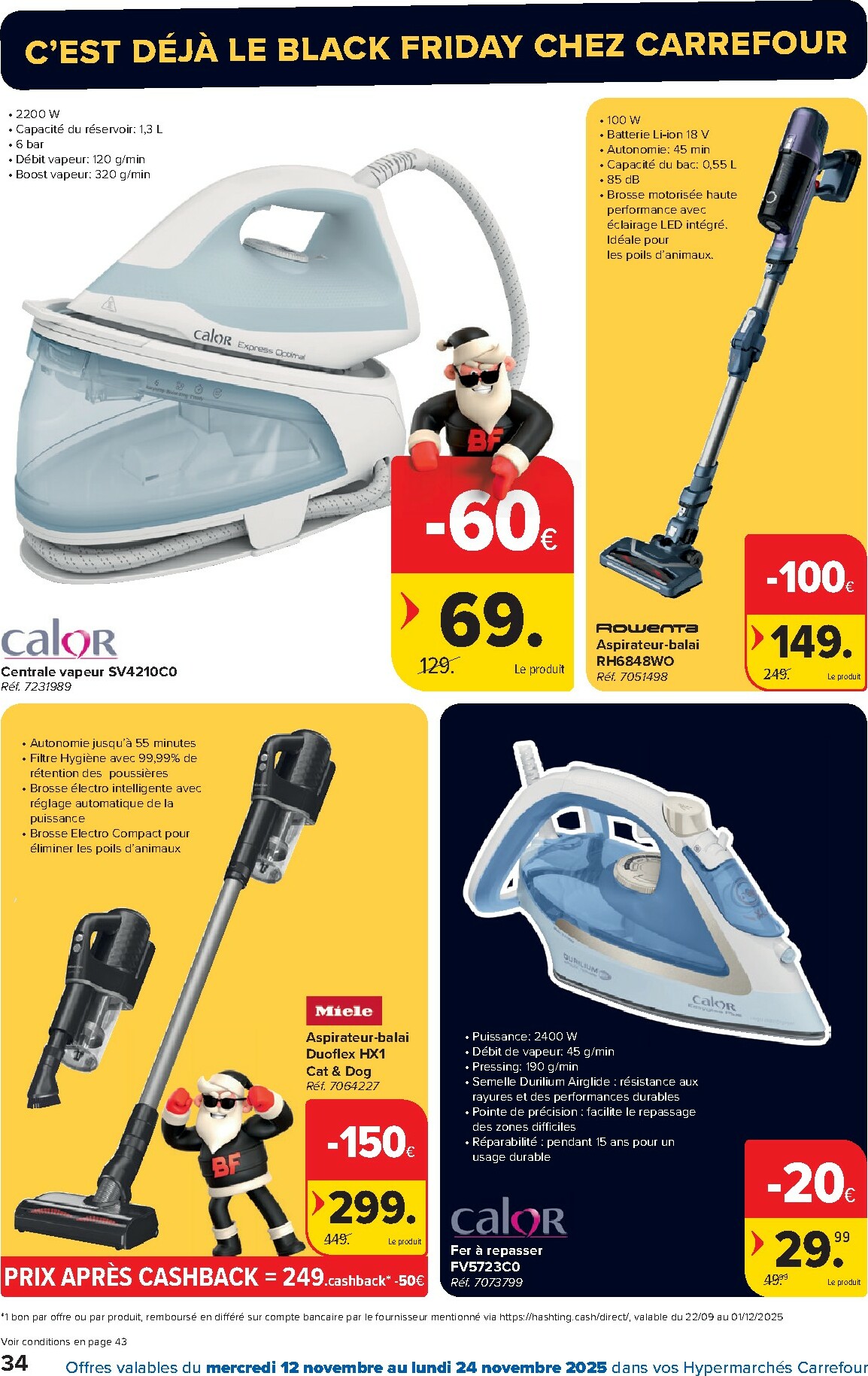 carrefour - De Carrefour Hypermarchés folder geldig vanaf 12/11 t/m 24/11 - page: 34