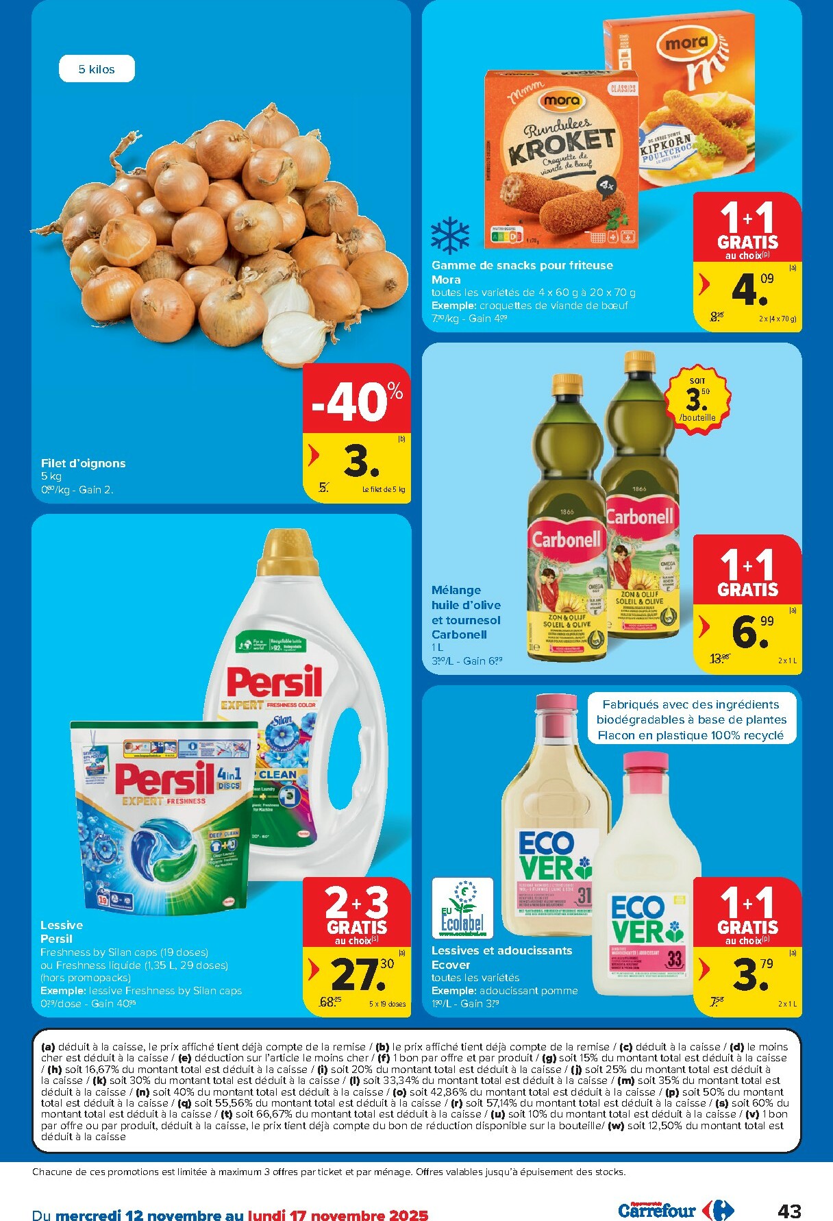 carrefour - De Carrefour Hypermarchés folder geldig vanaf 12/11 t/m 24/11 - page: 43