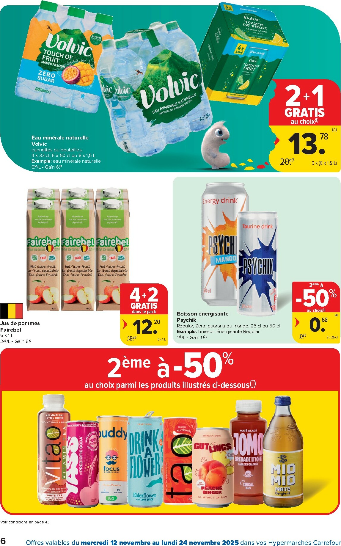 carrefour - De Carrefour Hypermarchés folder geldig vanaf 12/11 t/m 24/11 - page: 6