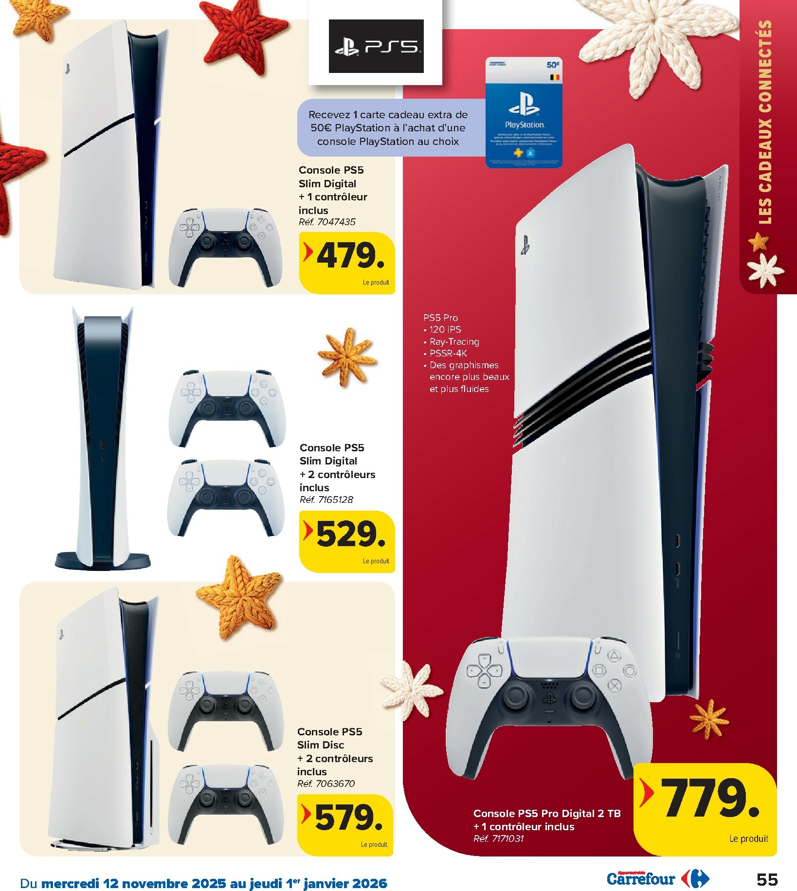 carrefour - De Carrefour - Hypermarchés Catalogue Fetes folder geldig vanaf 12/11 t/m 01/01 - page: 55