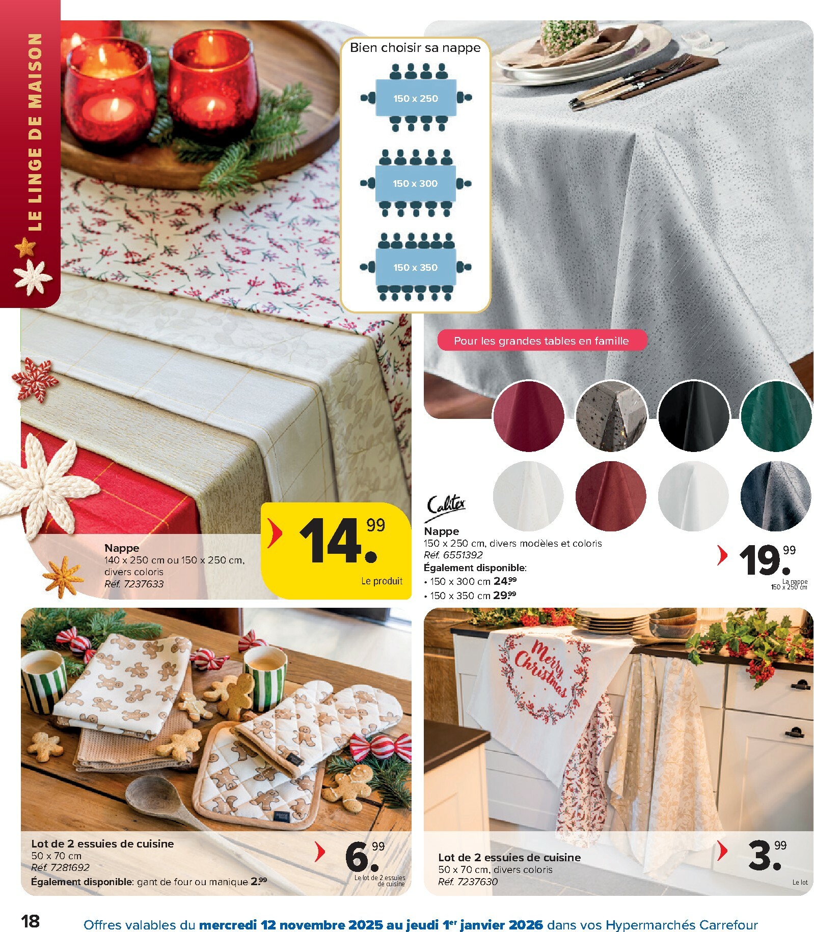 carrefour - De Carrefour - Hypermarchés Catalogue Fetes folder geldig vanaf 12/11 t/m 01/01 - page: 18
