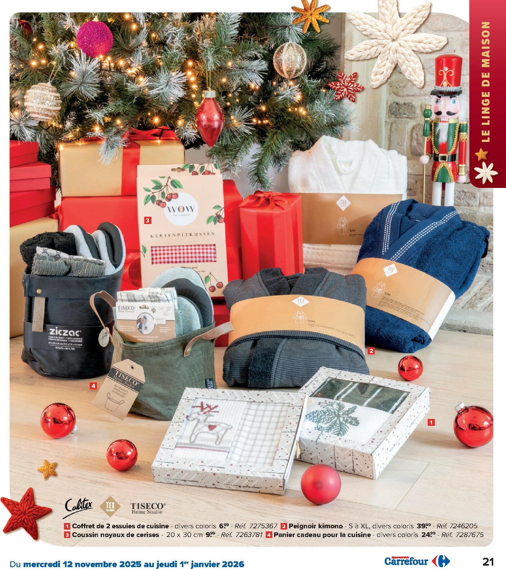 carrefour - De Carrefour - Hypermarchés Catalogue Fetes folder geldig vanaf 12/11 t/m 01/01 - page: 21