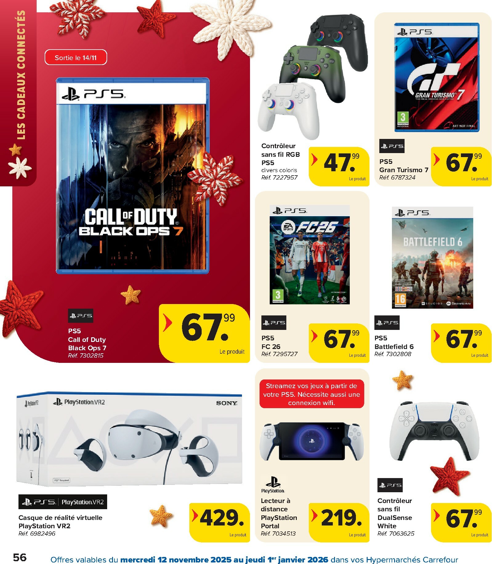 carrefour - De Carrefour - Hypermarchés Catalogue Fetes folder geldig vanaf 12/11 t/m 01/01 - page: 56