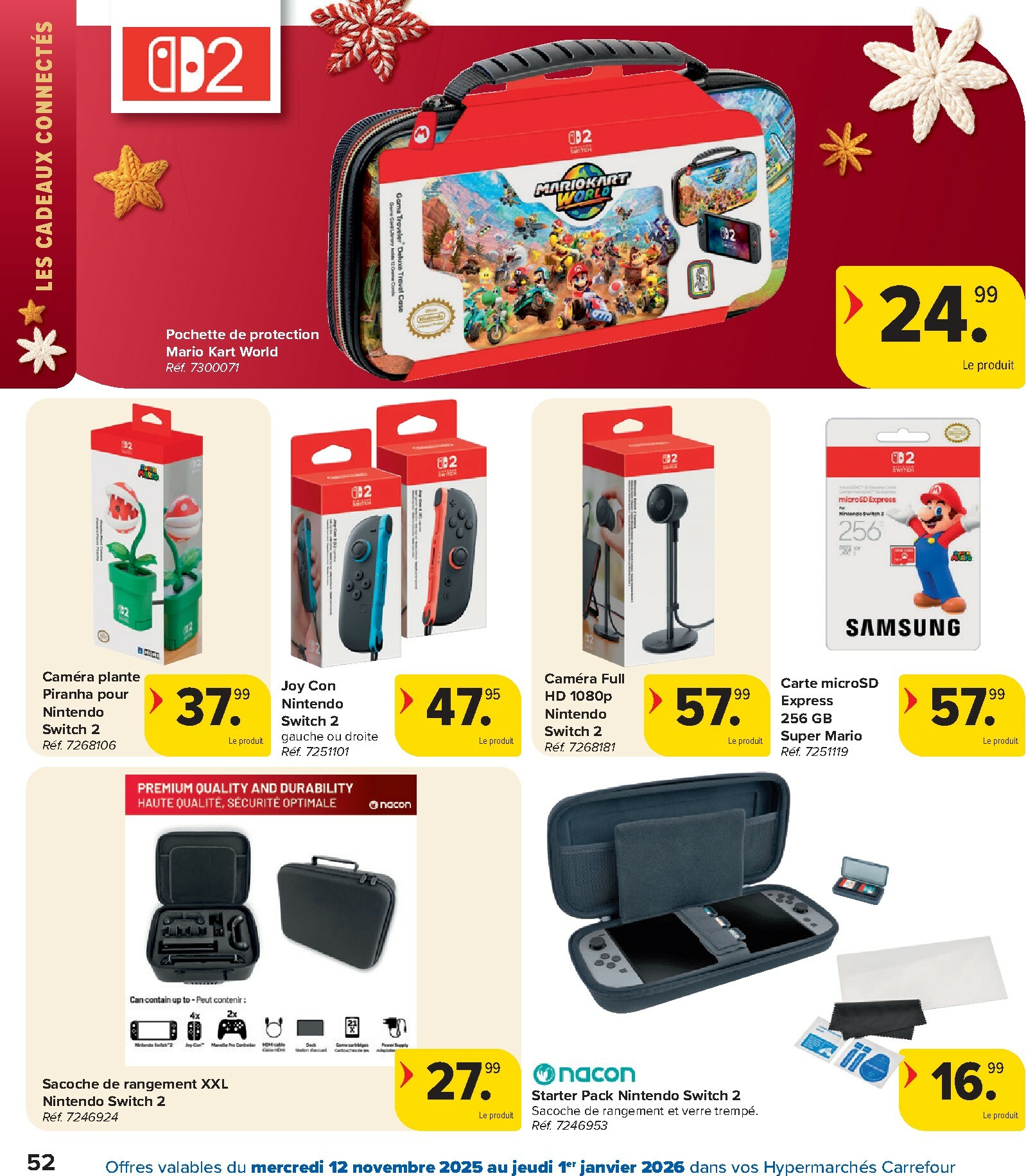 carrefour - De Carrefour - Hypermarchés Catalogue Fetes folder geldig vanaf 12/11 t/m 01/01 - page: 52