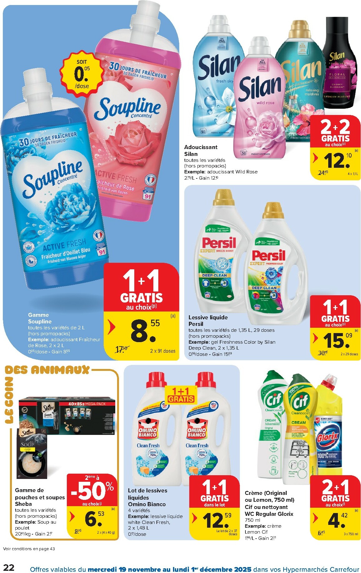 carrefour - De Carrefour - Hypermarchés folder geldig vanaf 19/11 t/m 01/12 - page: 22