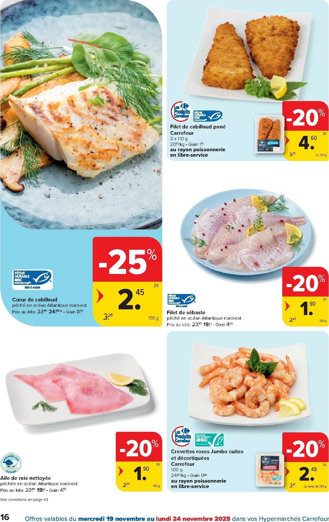 carrefour - De Carrefour - Hypermarchés folder geldig vanaf 19/11 t/m 01/12 - page: 16