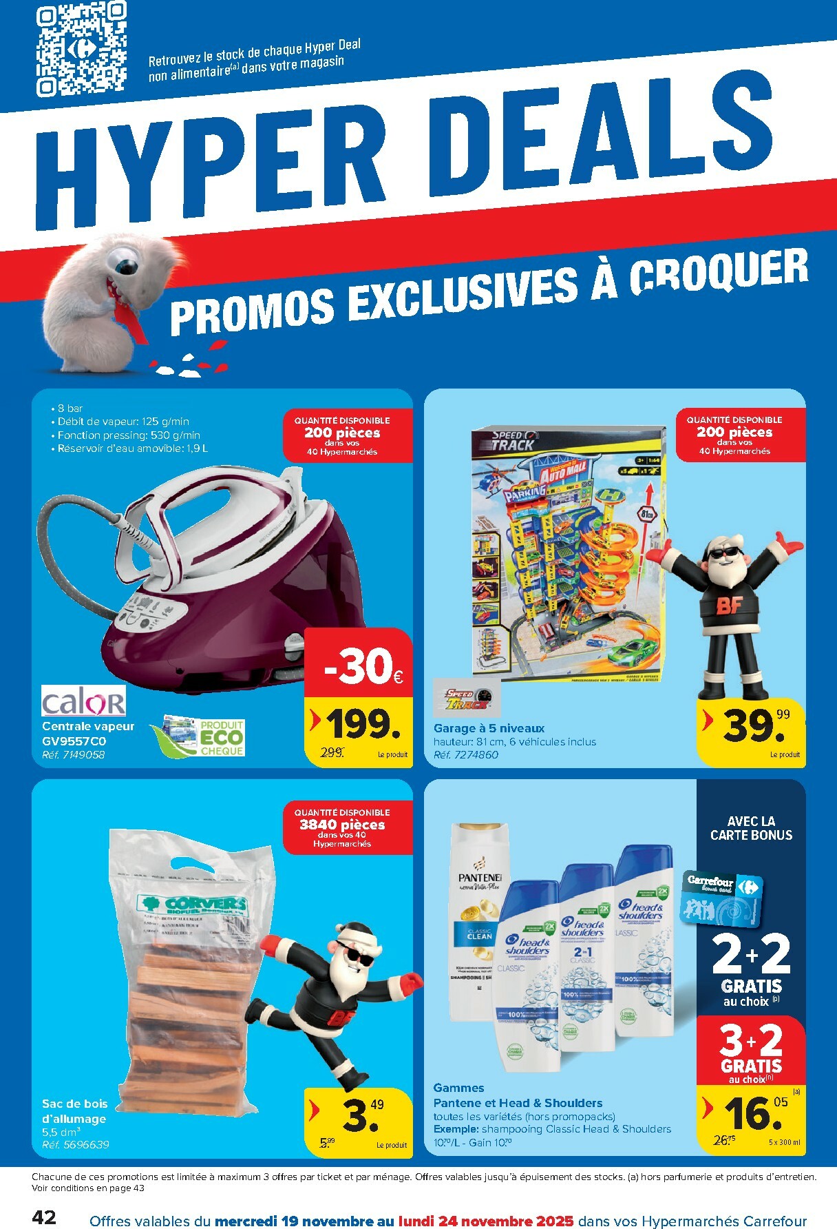 carrefour - De Carrefour - Hypermarchés folder geldig vanaf 19/11 t/m 01/12 - page: 42
