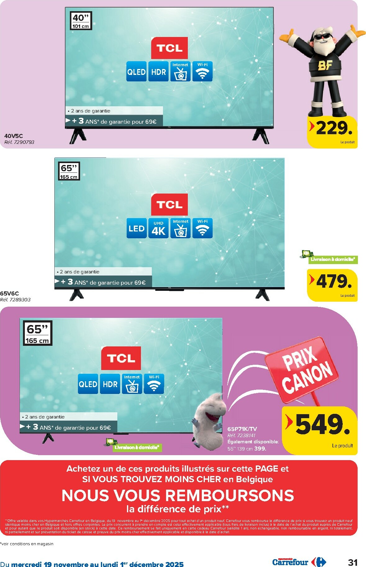 carrefour - De Carrefour - Hypermarchés folder geldig vanaf 19/11 t/m 01/12 - page: 31