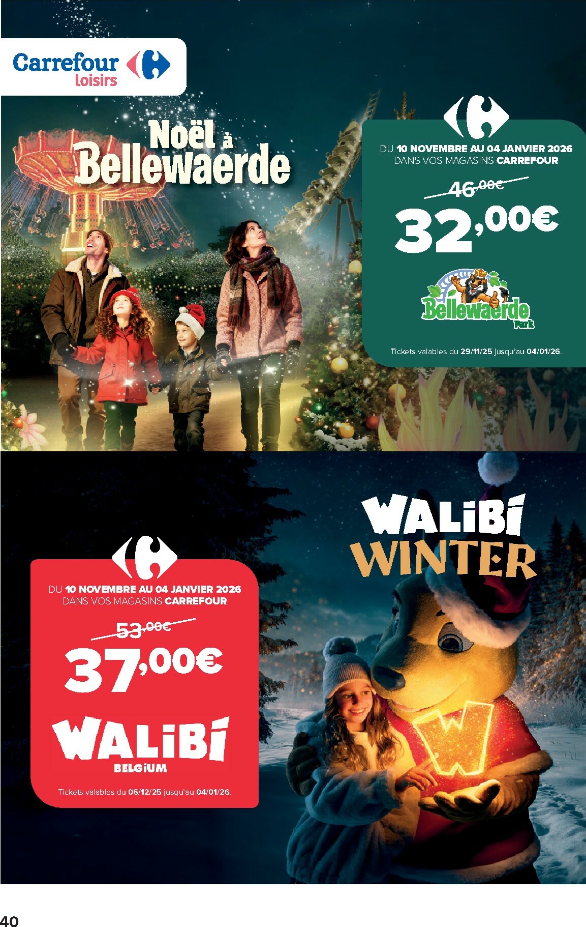 carrefour - De Carrefour - Hypermarchés folder geldig vanaf 19/11 t/m 01/12 - page: 40