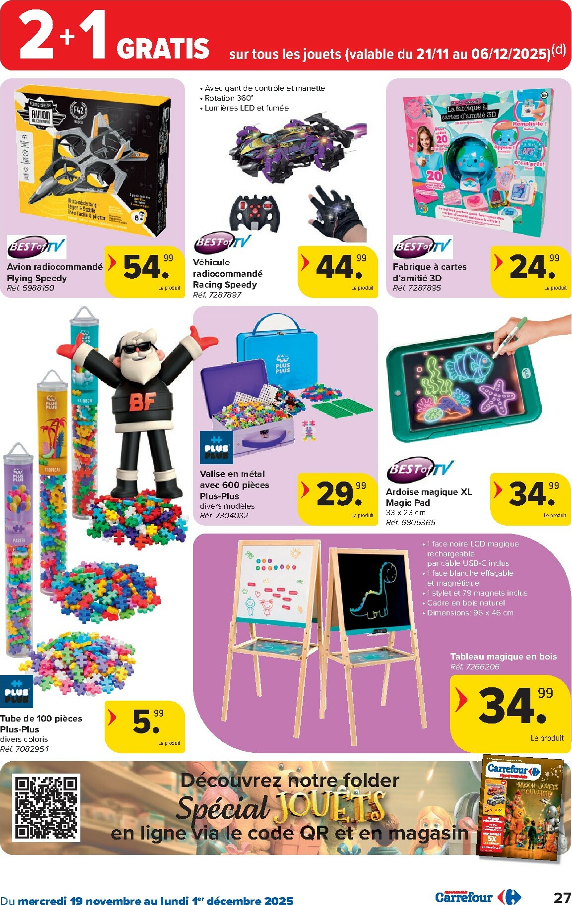carrefour - De Carrefour - Hypermarchés folder geldig vanaf 19/11 t/m 01/12 - page: 27