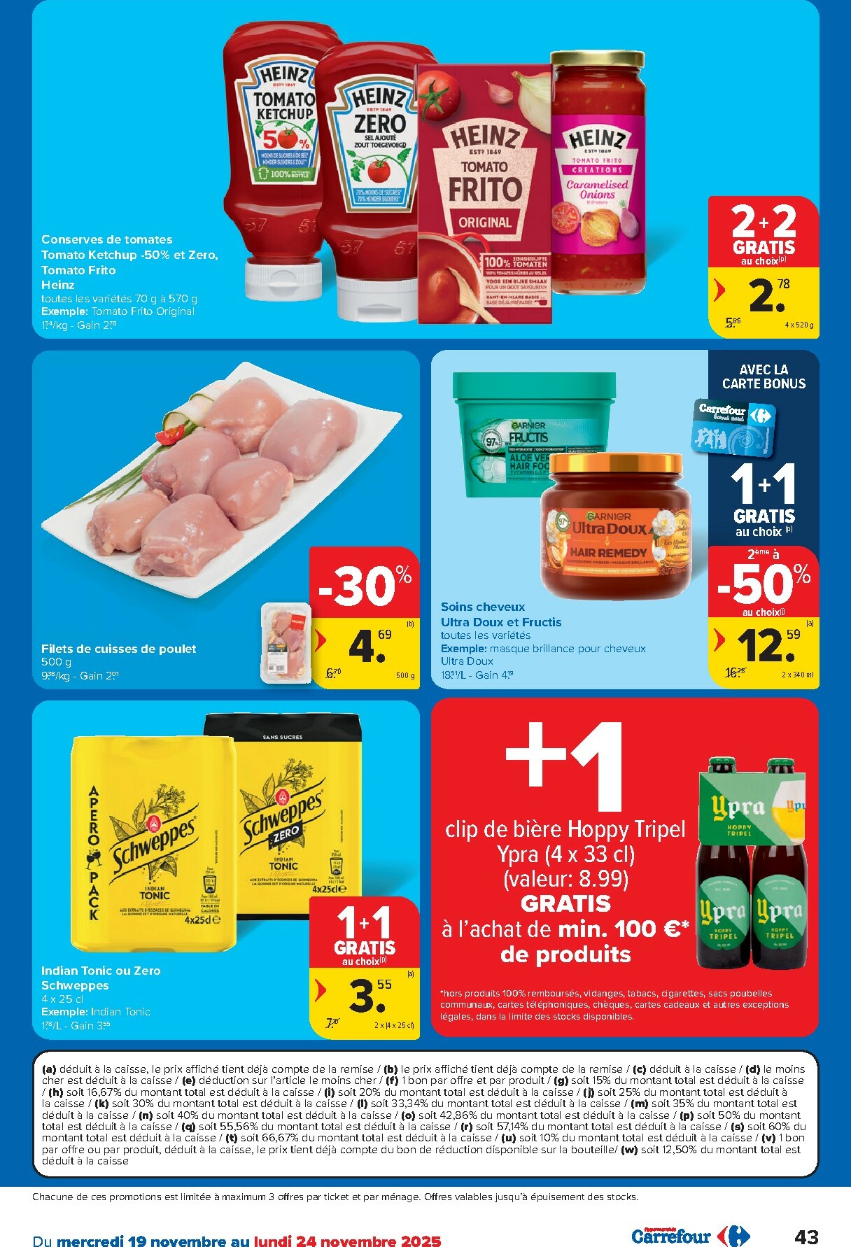 carrefour - De Carrefour - Hypermarchés folder geldig vanaf 19/11 t/m 01/12 - page: 43