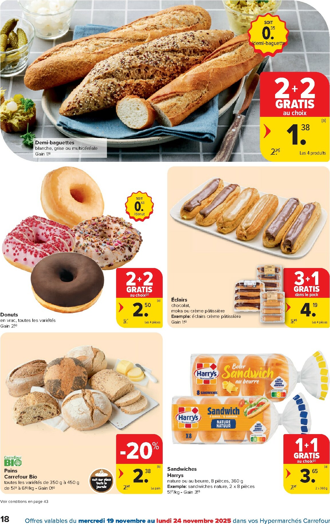 carrefour - De Carrefour - Hypermarchés folder geldig vanaf 19/11 t/m 01/12 - page: 18