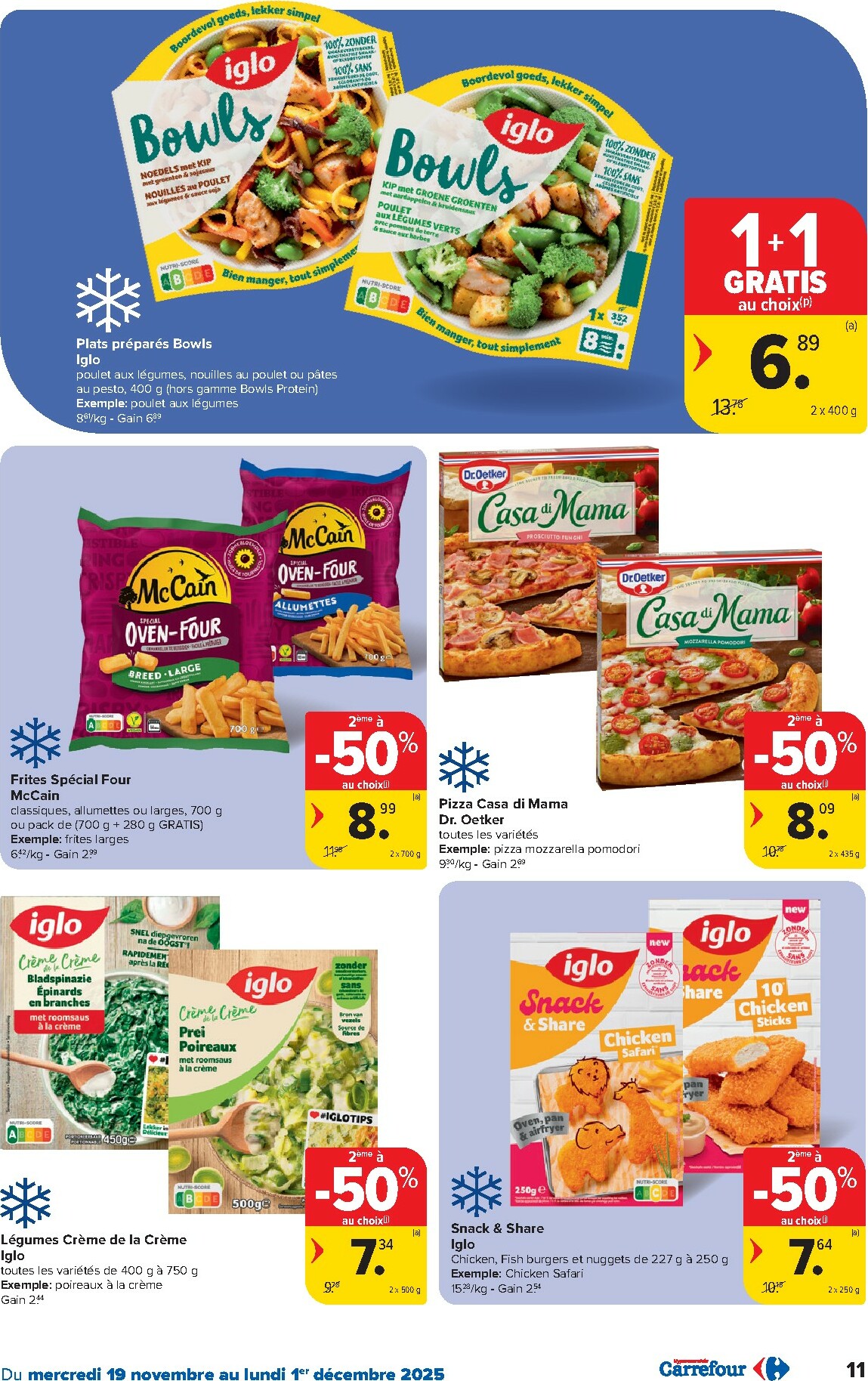 carrefour - De Carrefour - Hypermarchés folder geldig vanaf 19/11 t/m 01/12 - page: 11