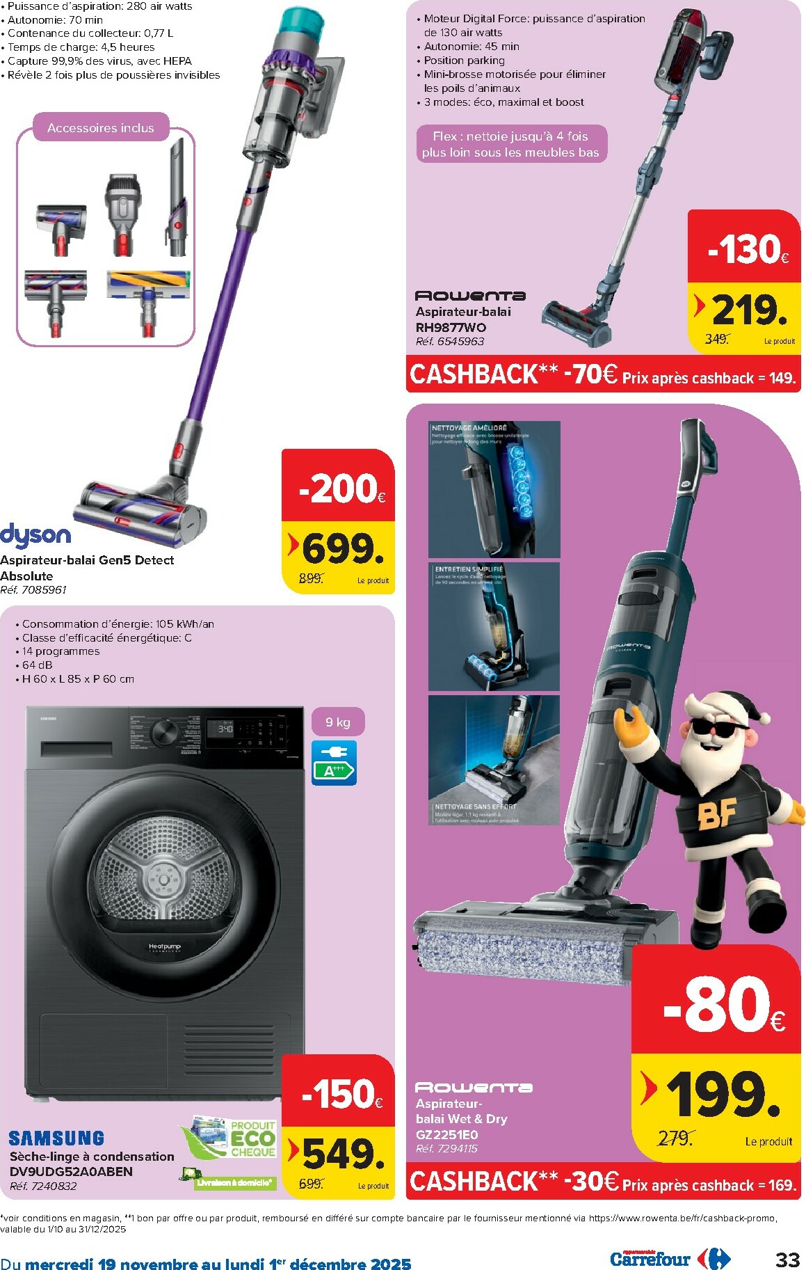carrefour - De Carrefour - Hypermarchés folder geldig vanaf 19/11 t/m 01/12 - page: 33